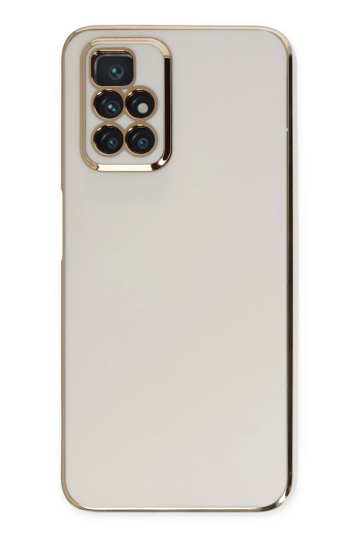 Newface Xiaomi Redmi 10 2022 Kılıf Volet Silikon - Beyaz