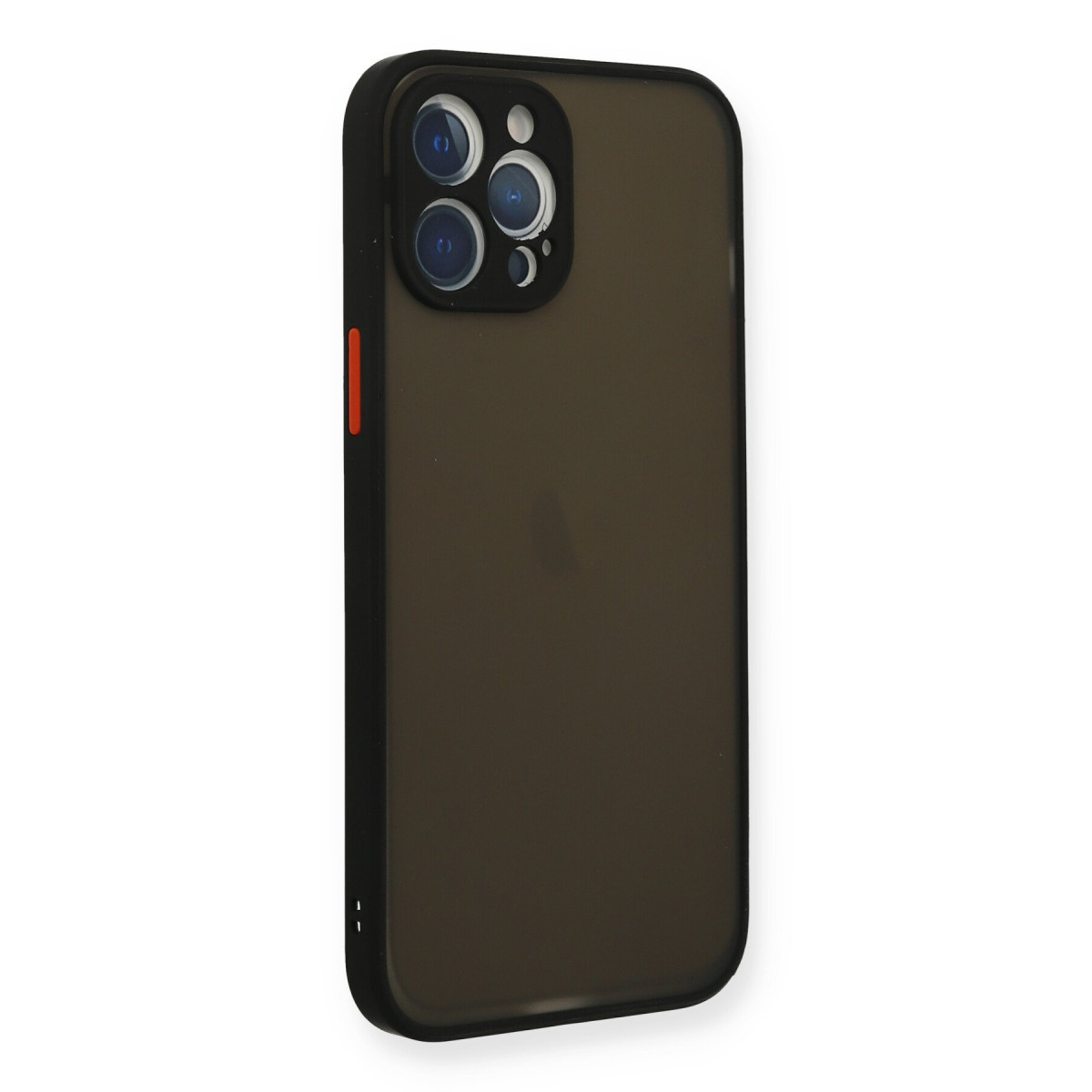 Newface Apple iPhone 12 Pro Max Kılıf Montreal Silikon Kapak - Siyah — görsel 8