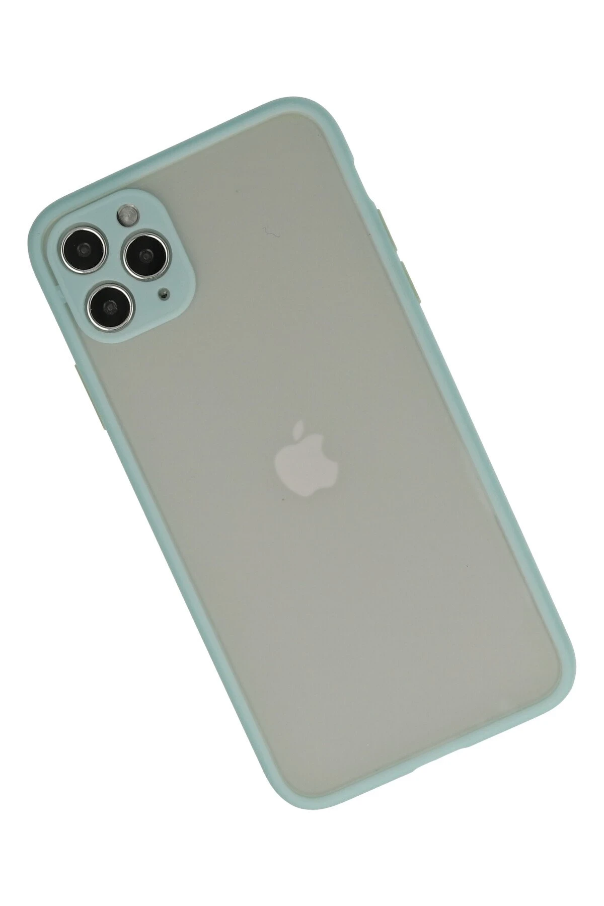 Newface iPhone 12 Pro Max Kılıf Montreal Silikon Kapak - Turkuaz