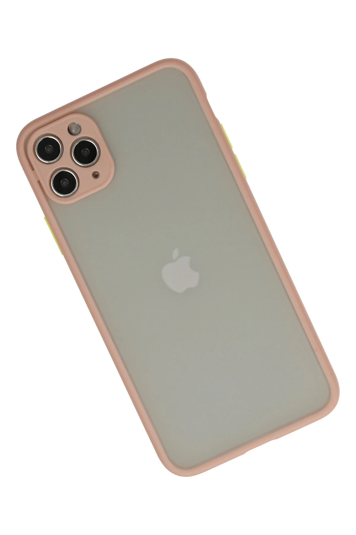 Newface iPhone 12 Pro Max Kılıf Montreal Silikon Kapak - Pembe