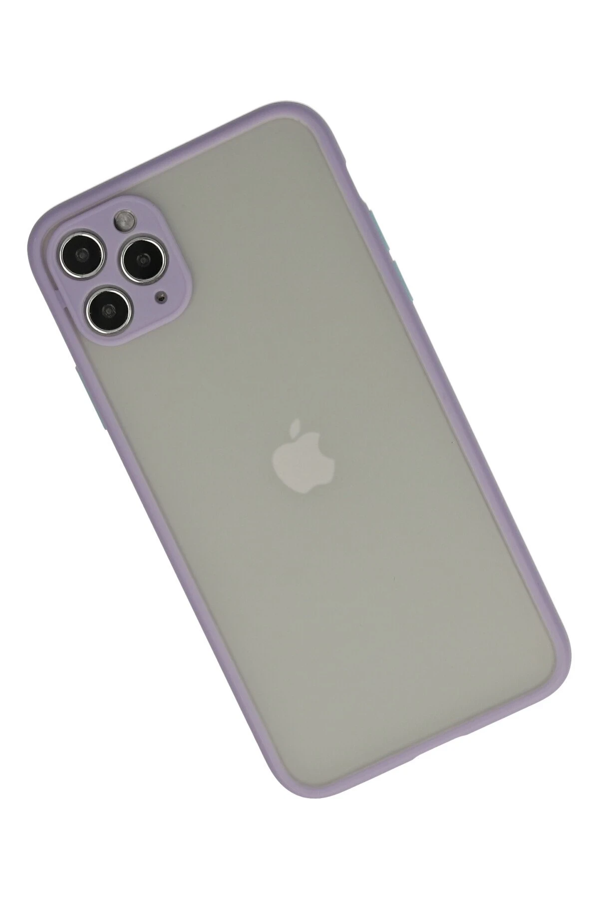 Newface iPhone 12 Pro Max Kılıf Montreal Silikon Kapak - Mor