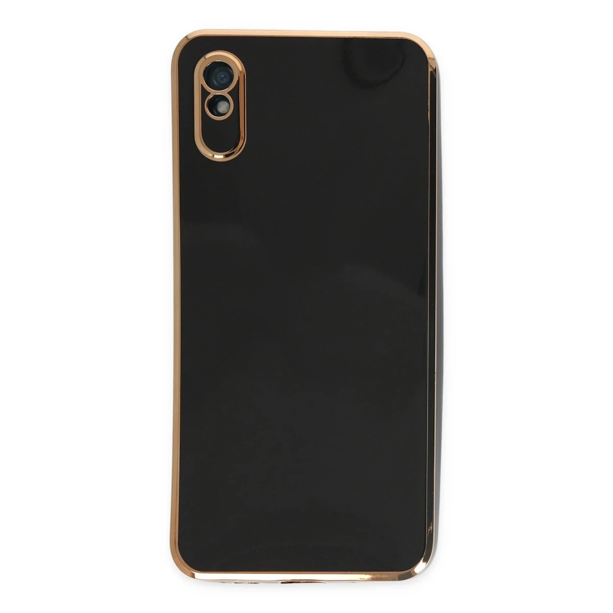 Newface Xiaomi Redmi 9A Kılıf Volet Silikon - Siyah — görsel 4