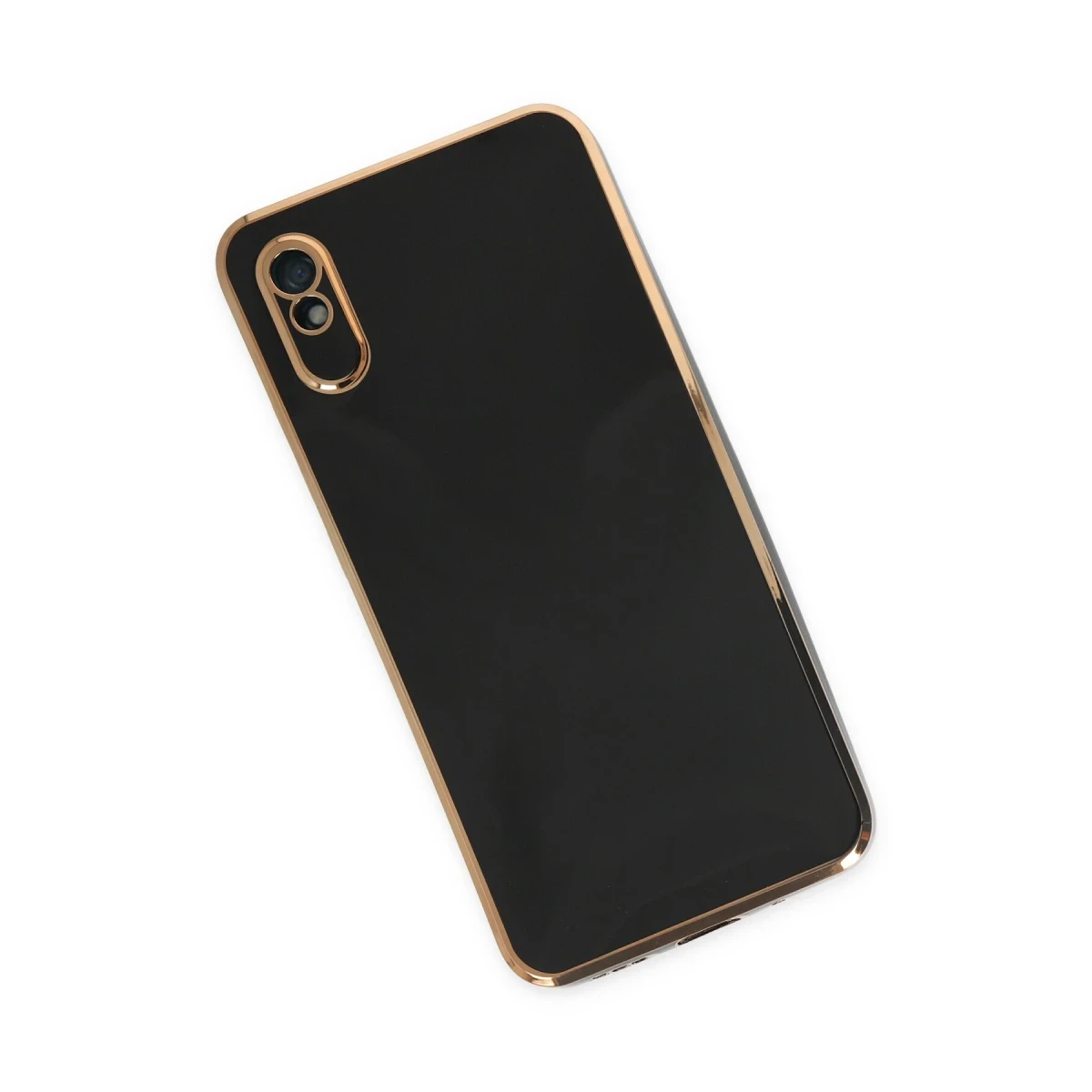 Newface Xiaomi Redmi 9A Kılıf Volet Silikon - Siyah — görsel 5