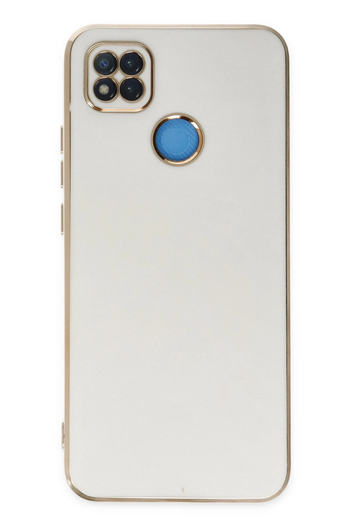 Newface Xiaomi Redmi 9C Kılıf Volet Silikon - Beyaz