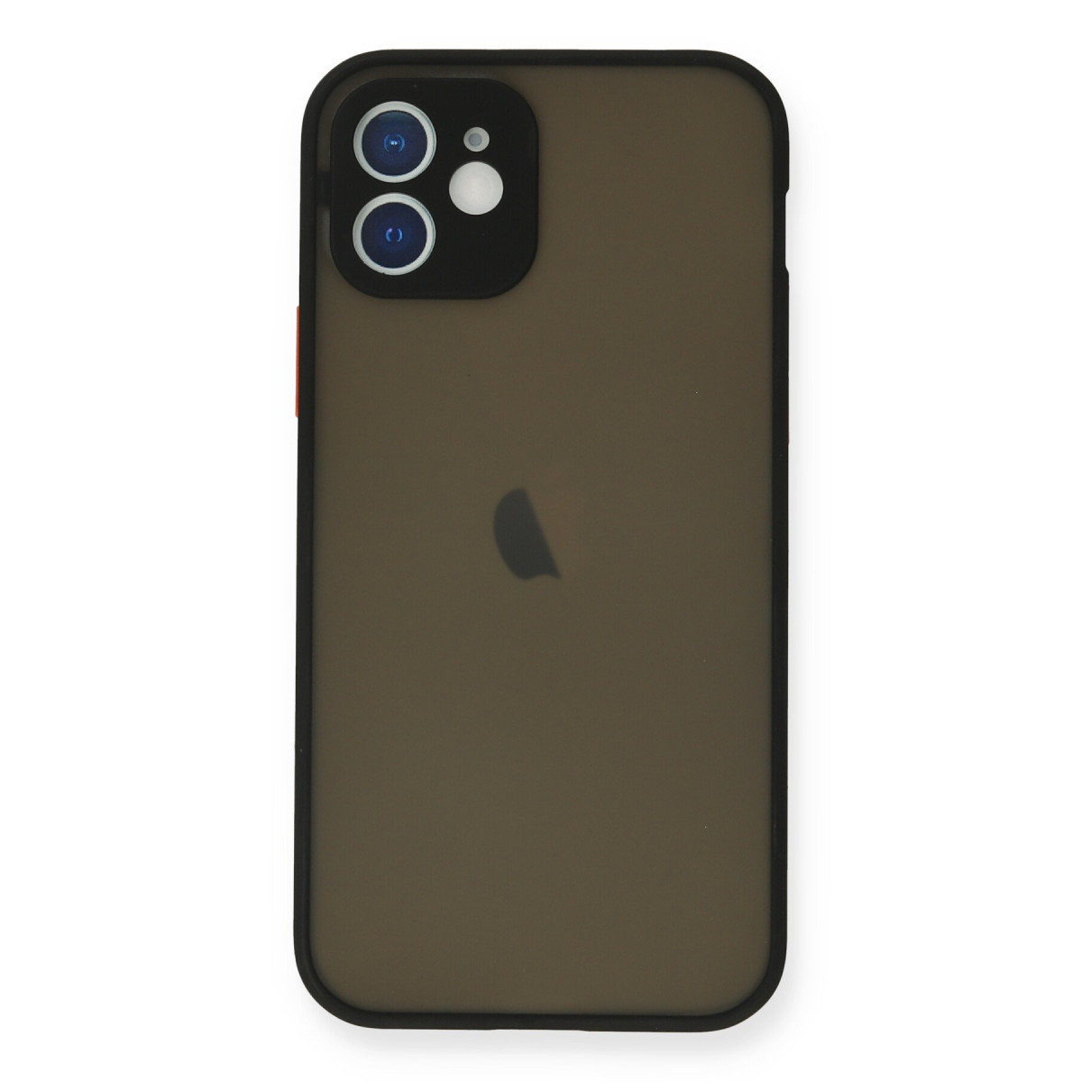 Newface Apple iPhone 12 Mini Kılıf Montreal Silikon Kapak - Siyah — görsel 7