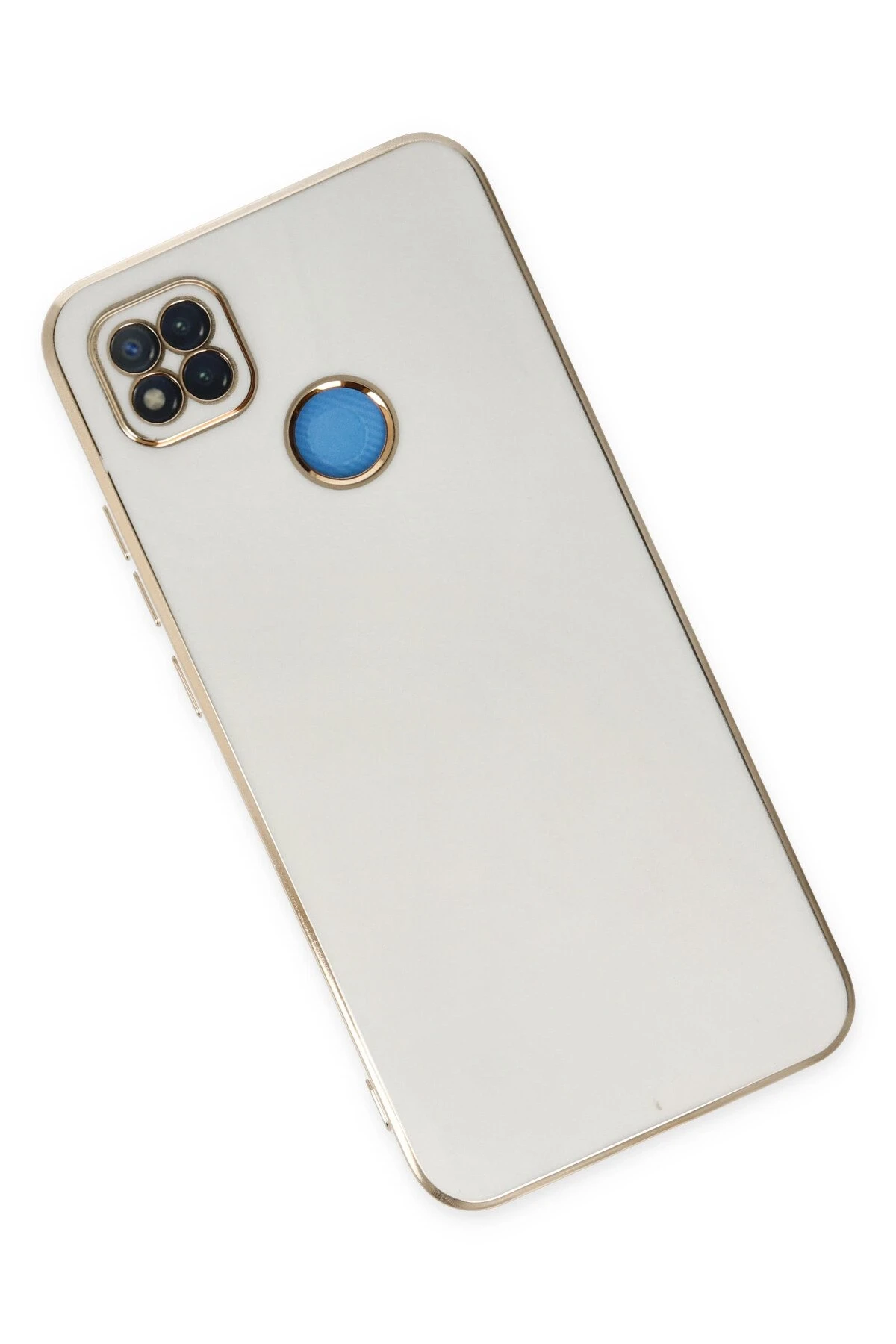 Newface Xiaomi Redmi 9C Kılıf Volet Silikon - Beyaz
