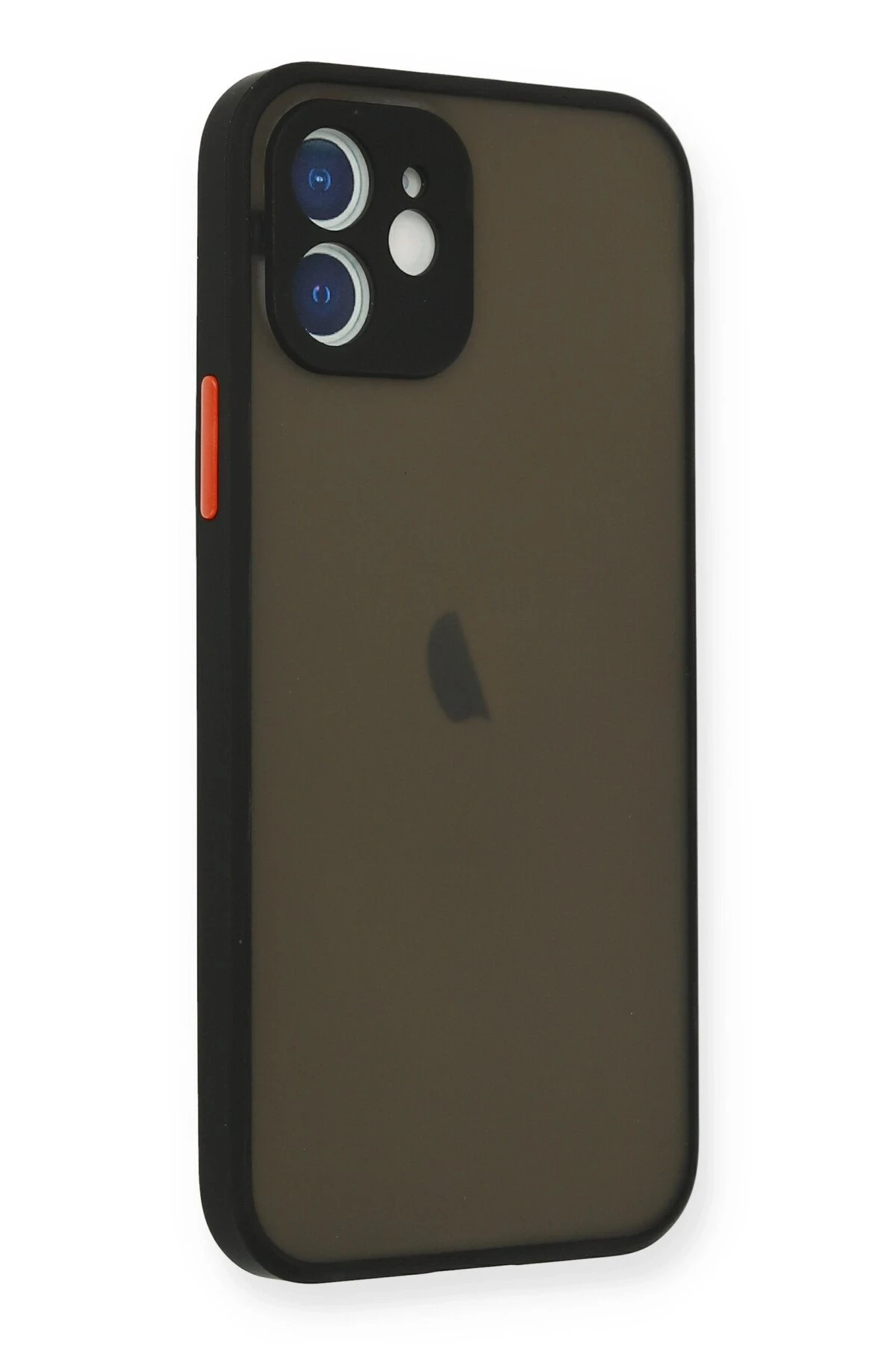 Newface Apple iPhone 12 Mini Kılıf Montreal Silikon Kapak - Siyah — görsel 2