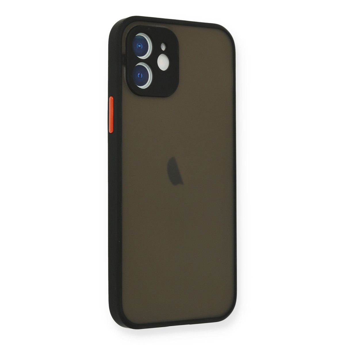 Newface Apple iPhone 12 Mini Kılıf Montreal Silikon Kapak - Siyah — görsel 8