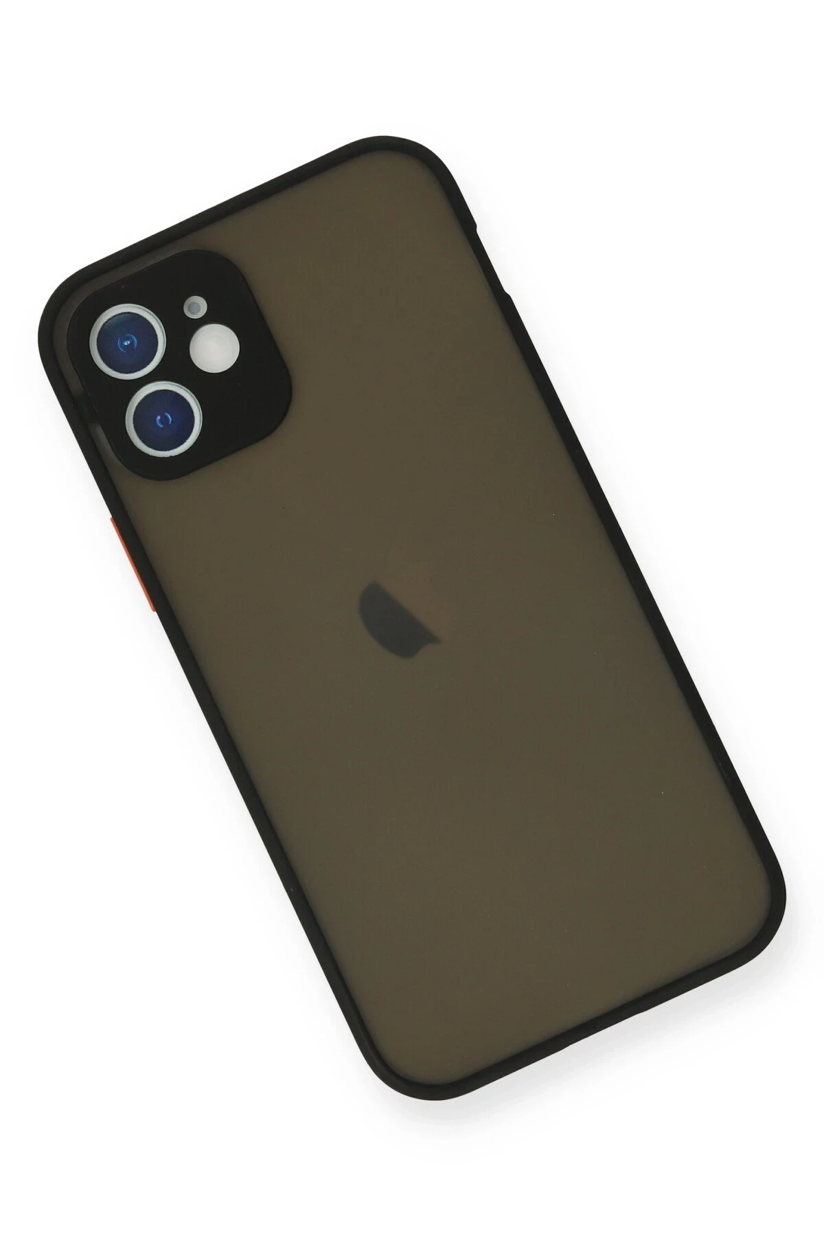 Newface Apple iPhone 12 Mini Kılıf Montreal Silikon Kapak - Siyah — görsel 3