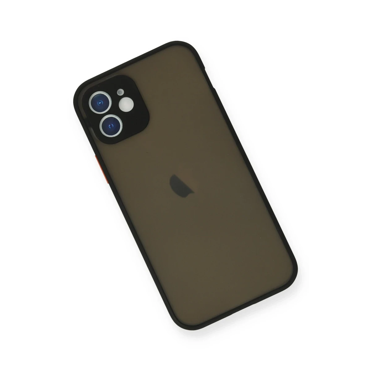 Newface Apple iPhone 12 Mini Kılıf Montreal Silikon Kapak - Siyah — görsel 6