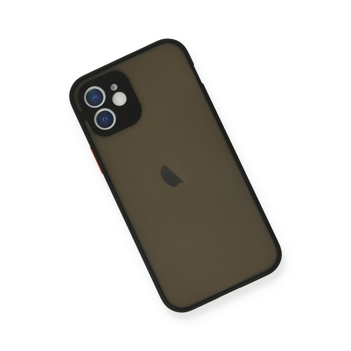 Newface Apple iPhone 12 Mini Kılıf Montreal Silikon Kapak - Siyah — görsel 9
