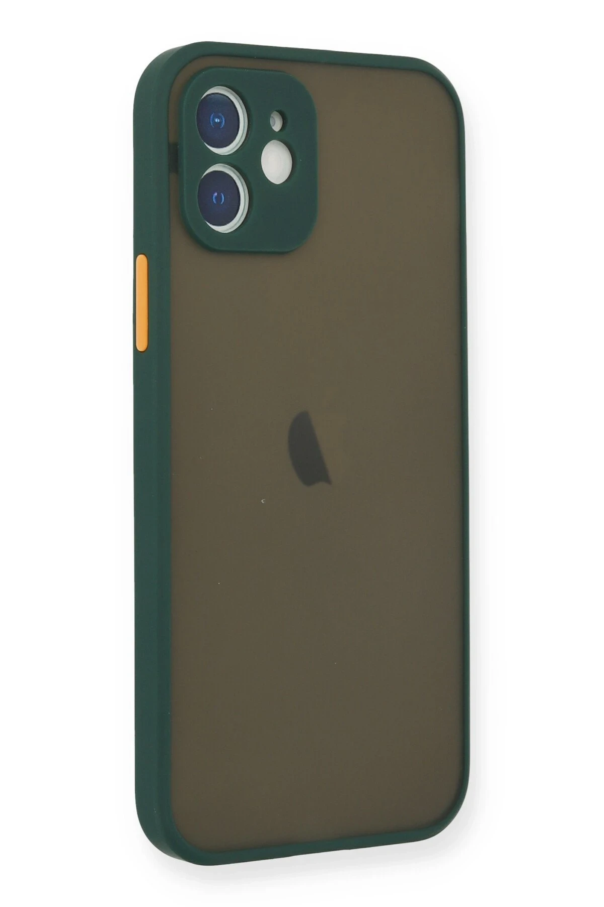 Newface iPhone 12 Mini Kılıf Montreal Silikon Kapak - Yeşil