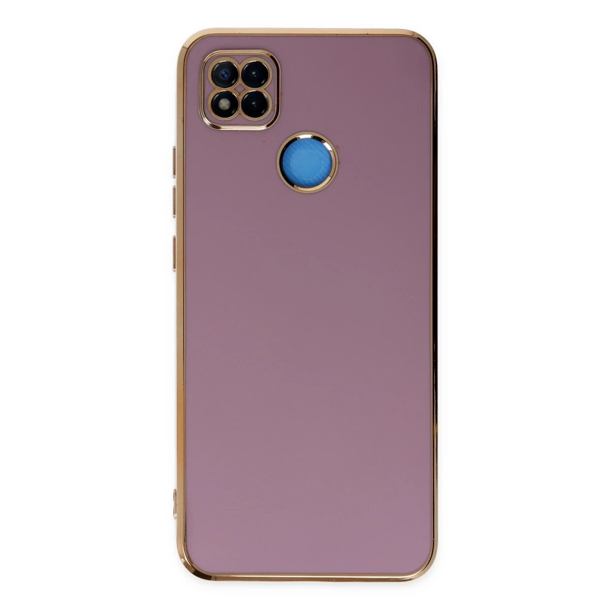 Newface Xiaomi Redmi 9C Kılıf Volet Silikon - Mor