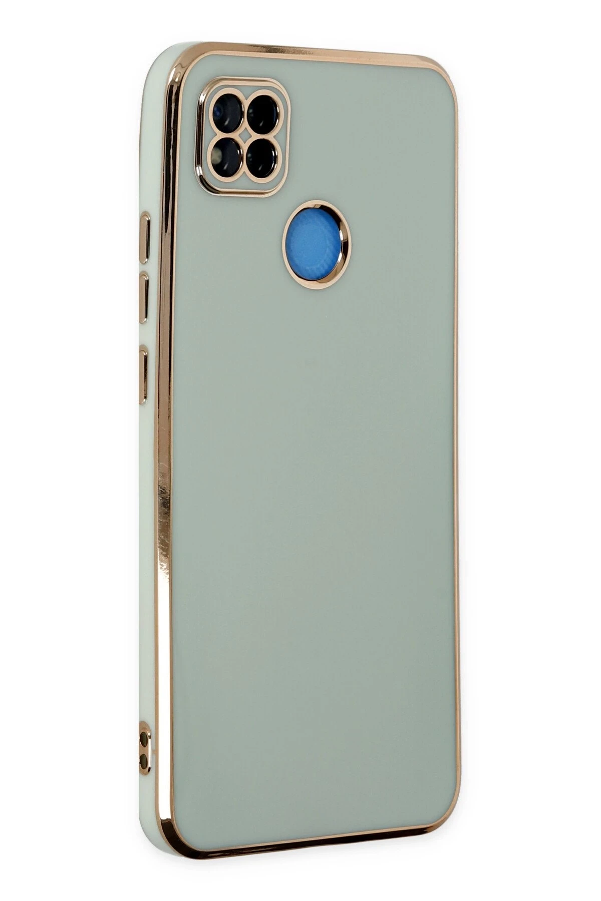 Newface Xiaomi Redmi 9C Kılıf Volet Silikon - Açık Yeşil