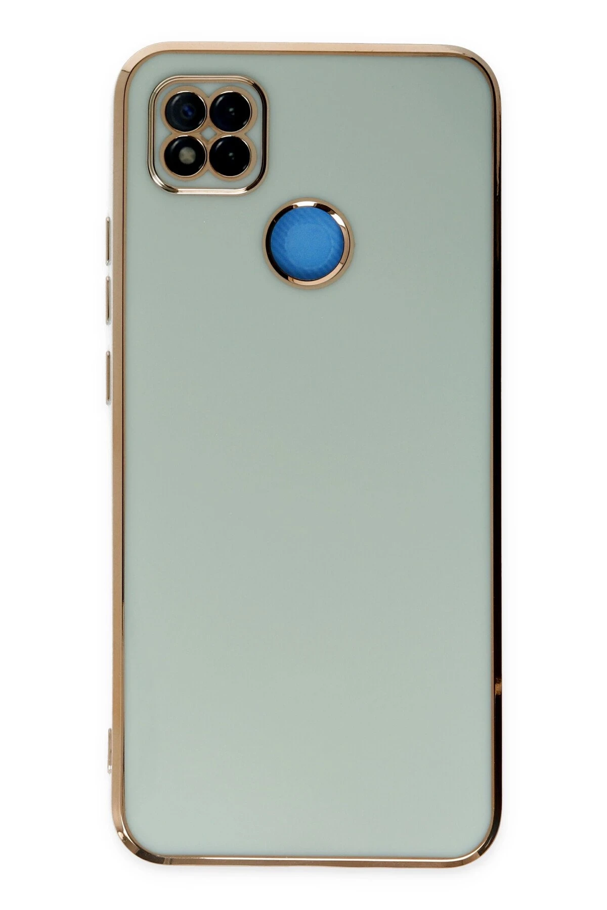 Newface Xiaomi Redmi 9C Kılıf Volet Silikon - Açık Yeşil