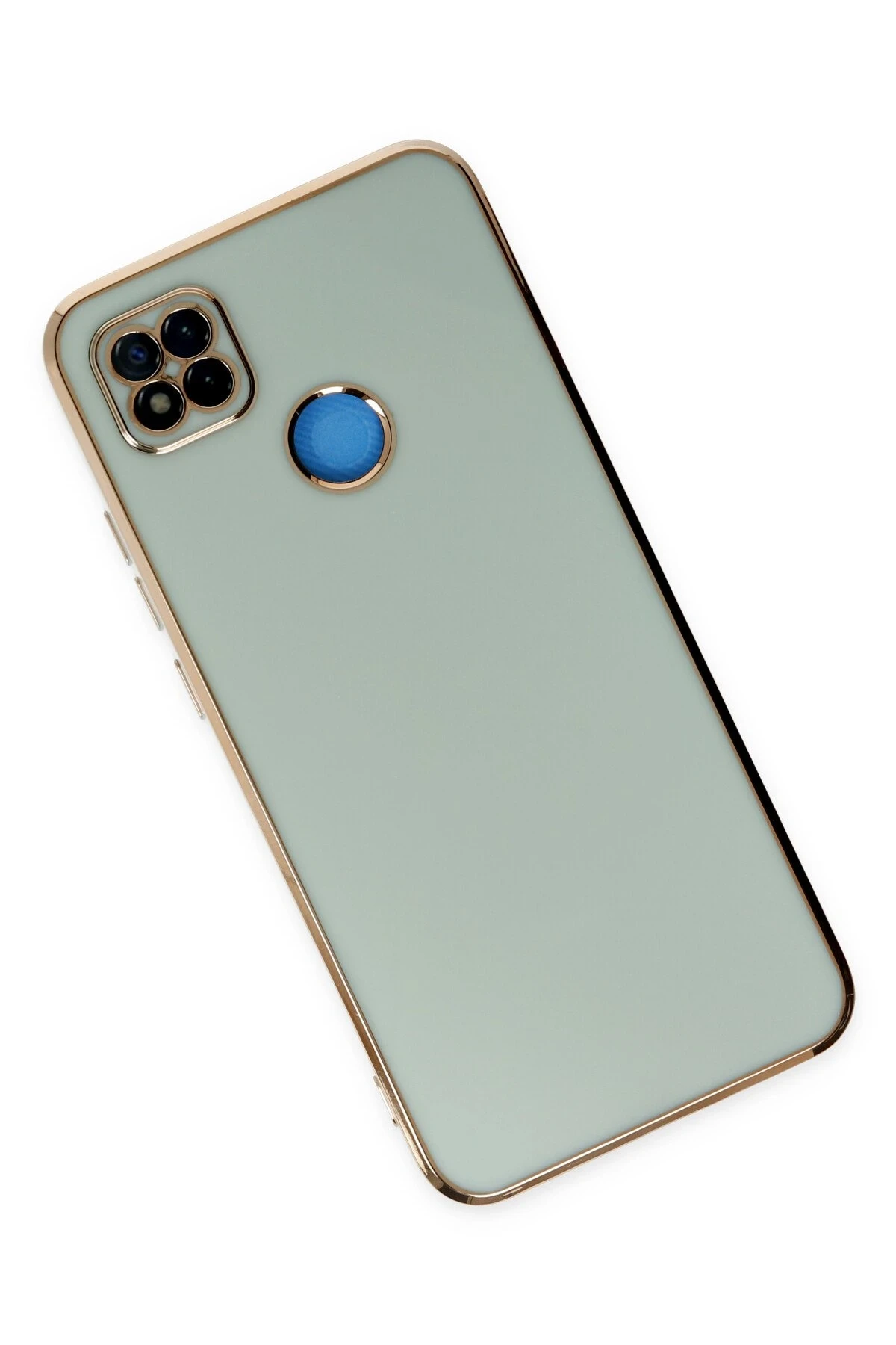 Newface Xiaomi Redmi 9C Kılıf Volet Silikon - Açık Yeşil
