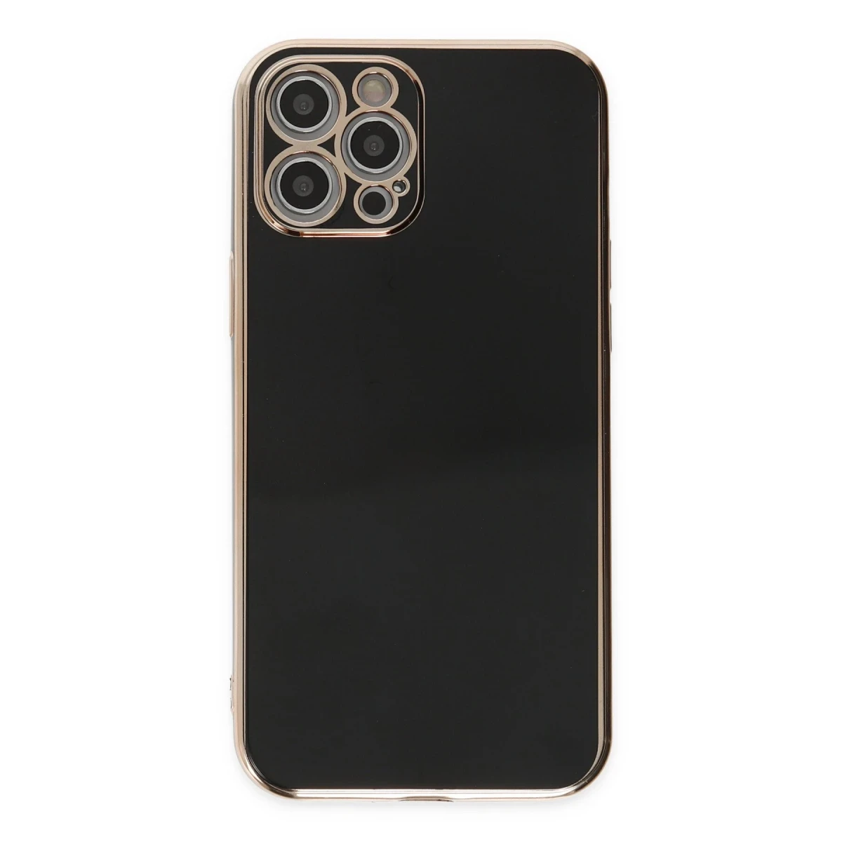 Newface Apple iPhone 12 Pro Max Kılıf Volet Silikon - Siyah — görsel 5