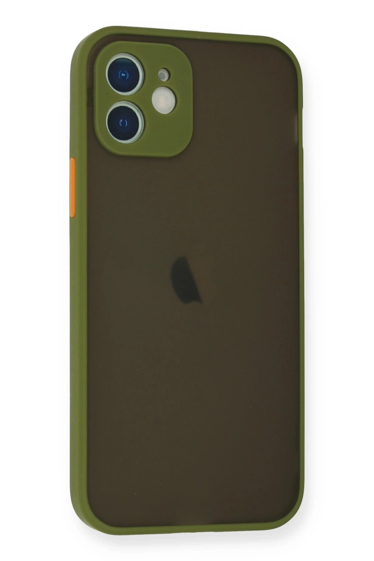 Newface iPhone 12 Mini Kılıf Montreal Silikon Kapak - Açık Yeşil