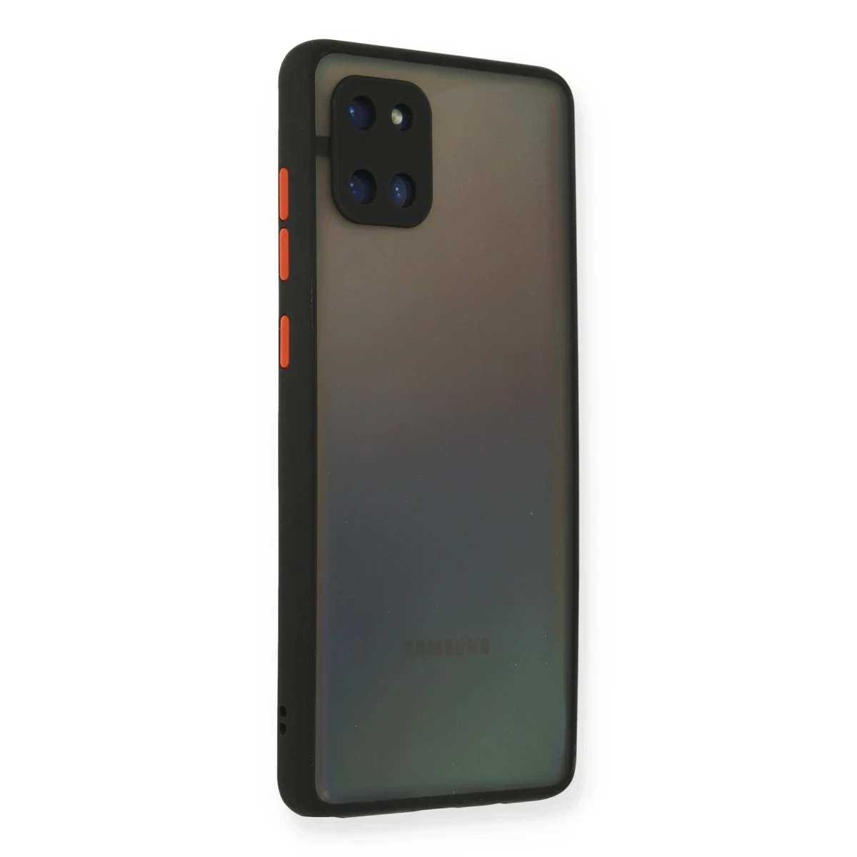 Newface Samsung Galaxy A81 / Note 10 Lite Kılıf Montreal Silikon Kapak - Siyah — görsel 5