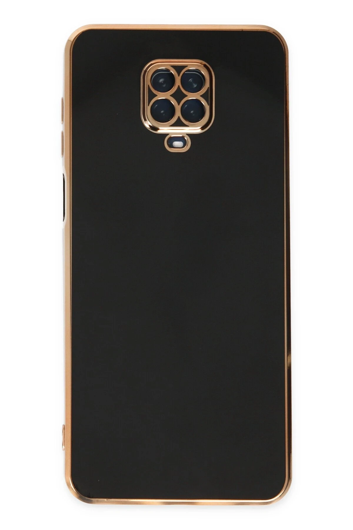 Newface Xiaomi Redmi Note 9 Pro Kılıf Volet Silikon - Siyah