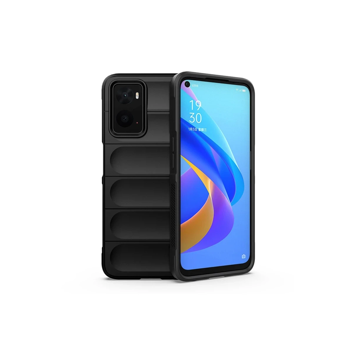 Newface Realme 9i 4G Kılıf Optimum Silikon - Siyah — görsel 7
