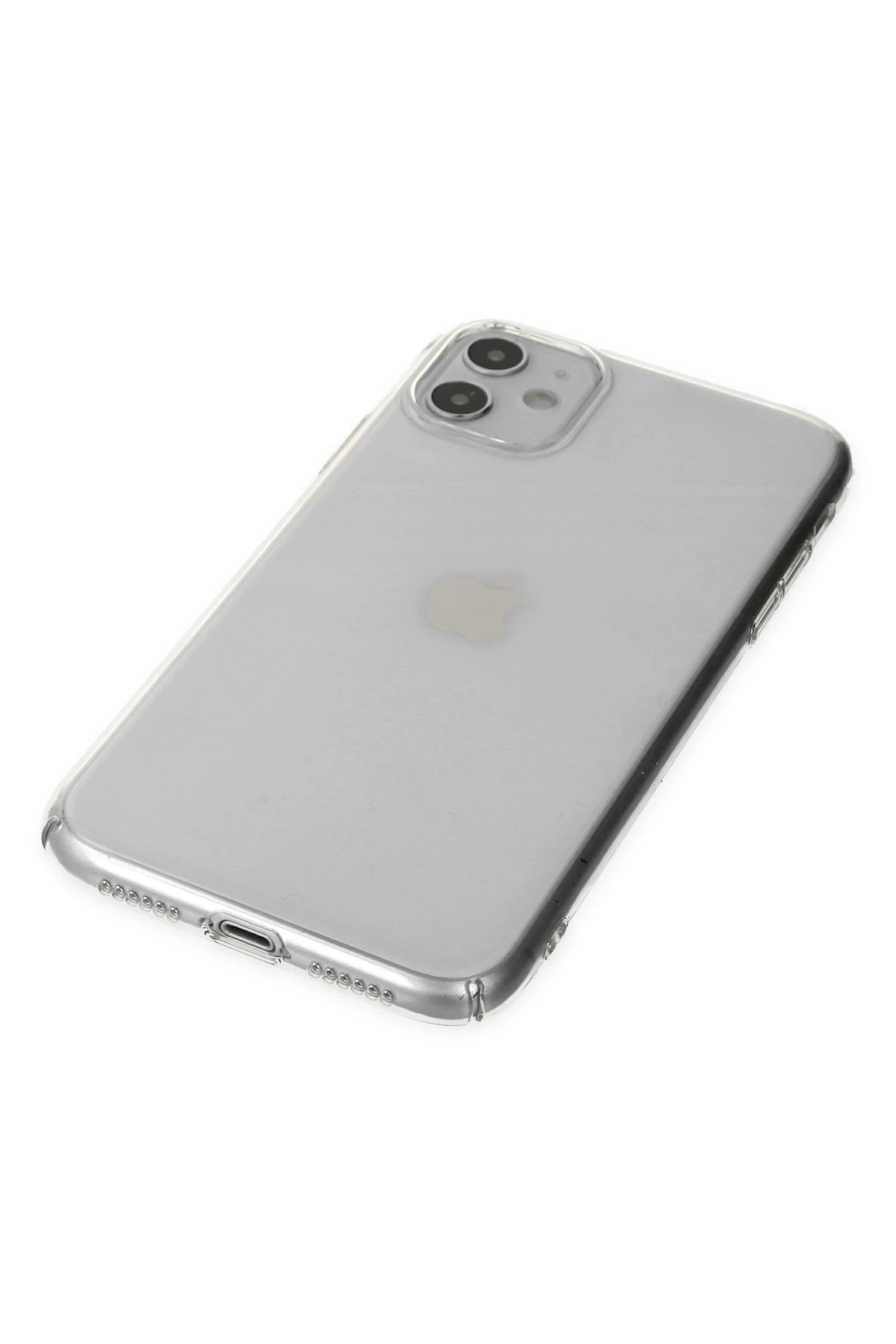 Newface Apple iPhone 11 Kılıf Pc Sert Şeffaf Kapak - Şeffaf — görsel 4