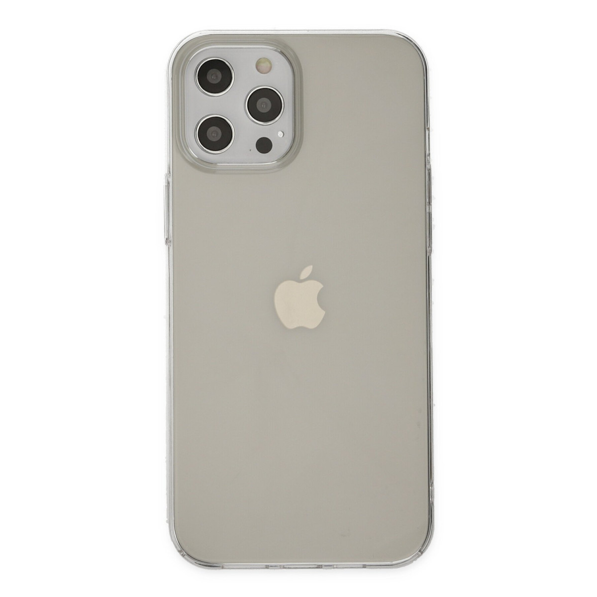 Newface Apple iPhone 12 Pro Max Kılıf Pc Sert Şeffaf Kapak - Şeffaf — görsel 9