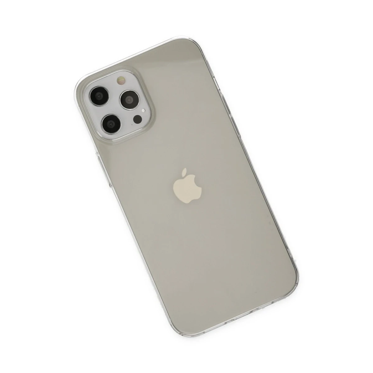 Newface Apple iPhone 12 Pro Max Kılıf Pc Sert Şeffaf Kapak - Şeffaf — görsel 8