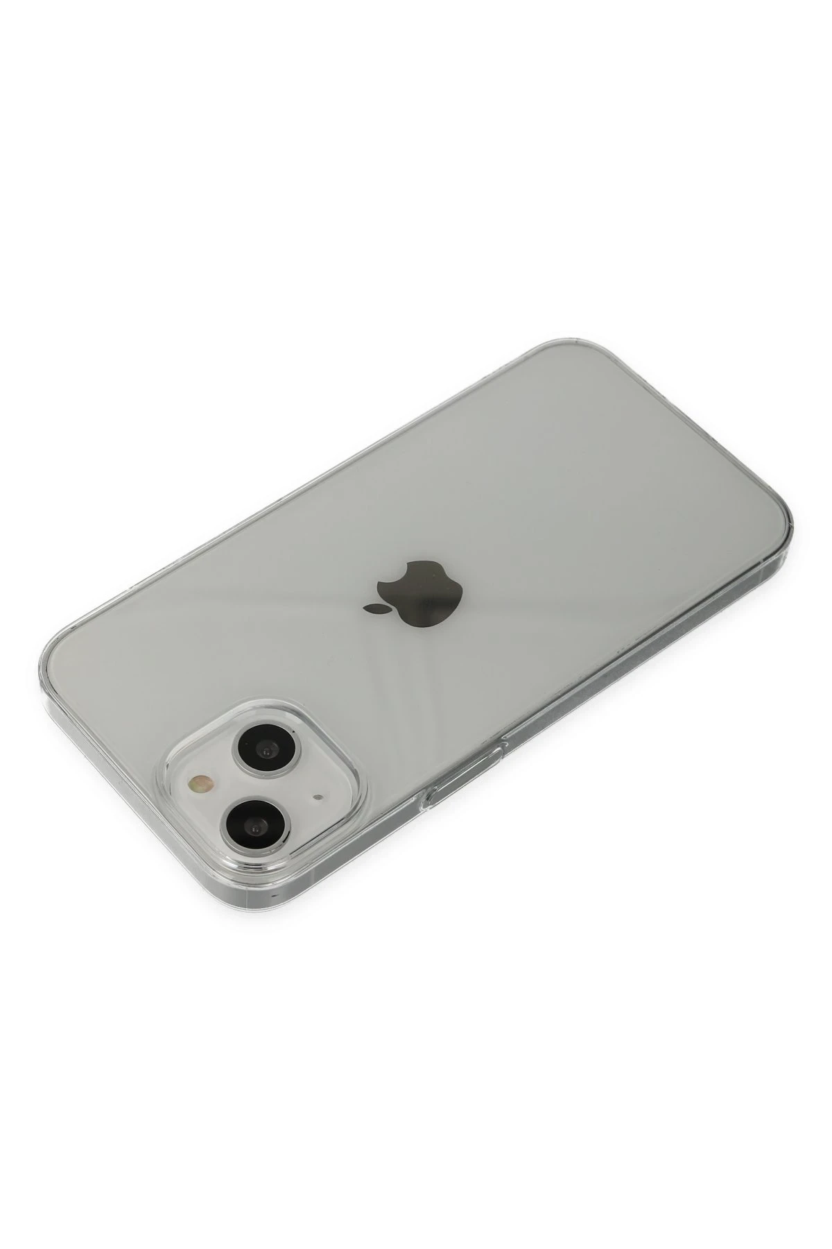 Newface Apple iPhone 13 Kılıf Pc Sert Şeffaf Kapak - Şeffaf — görsel 4