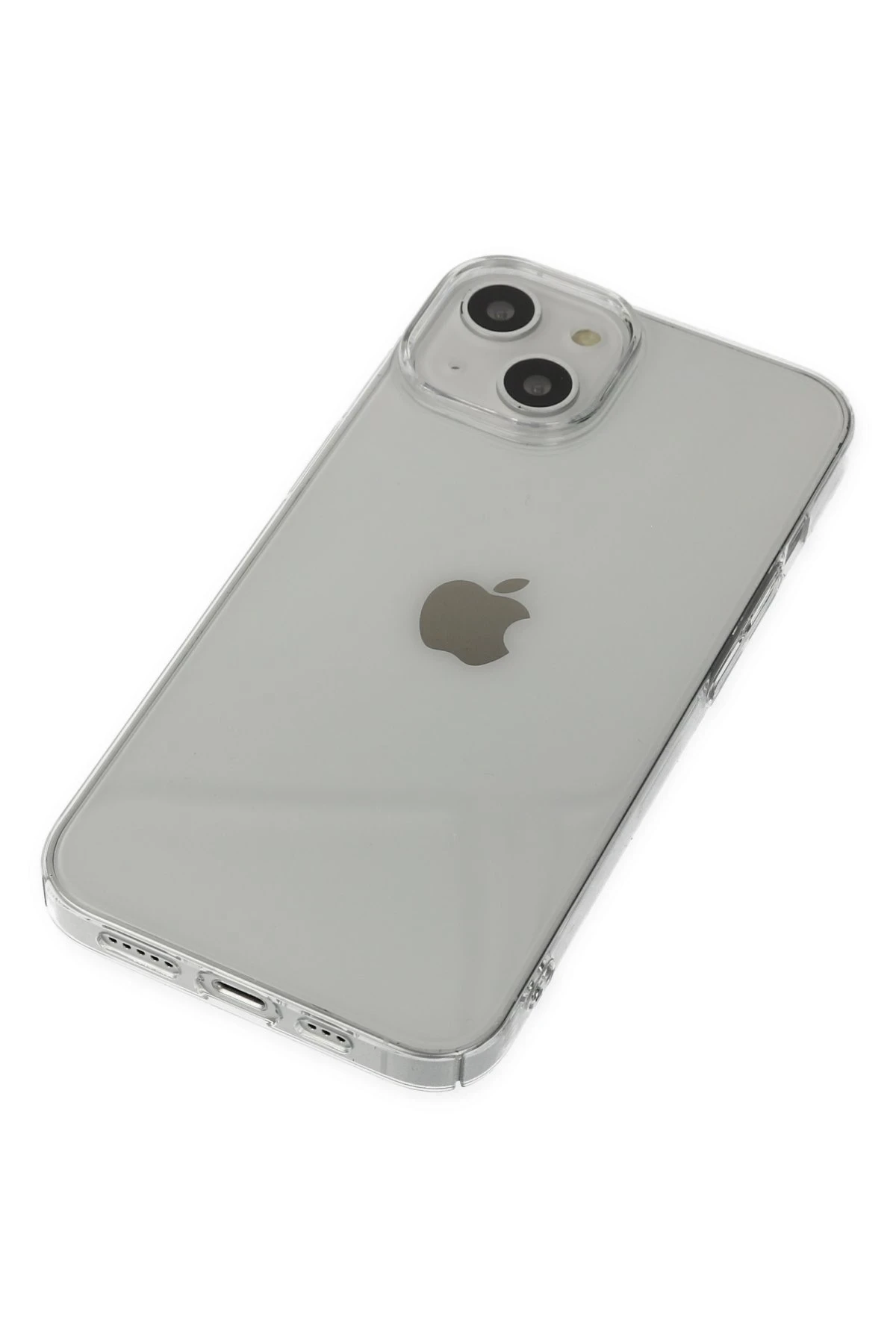 Newface Apple iPhone 13 Kılıf Pc Sert Şeffaf Kapak - Şeffaf — görsel 5