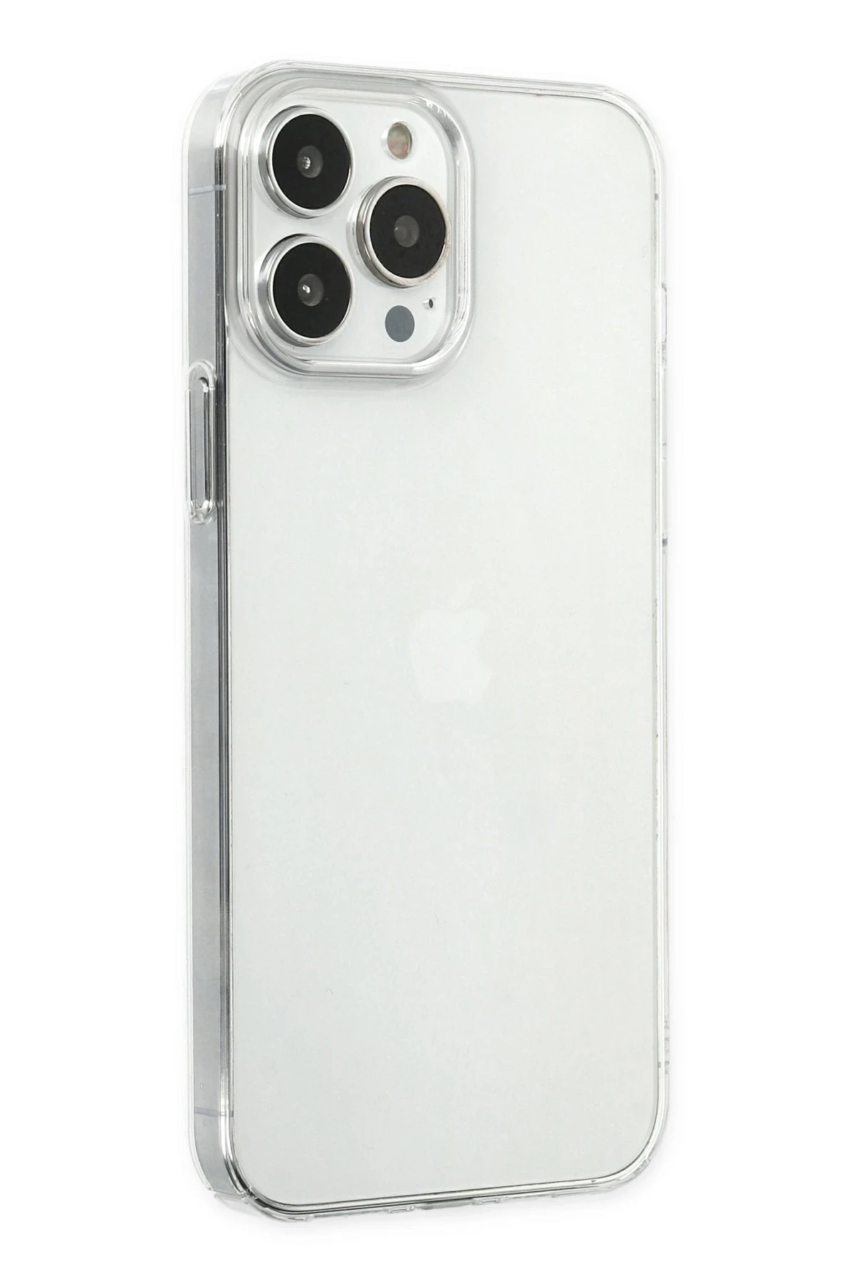 Newface Apple iPhone 13 Pro Kılıf Pc Sert Şeffaf Kapak - Şeffaf — görsel 2