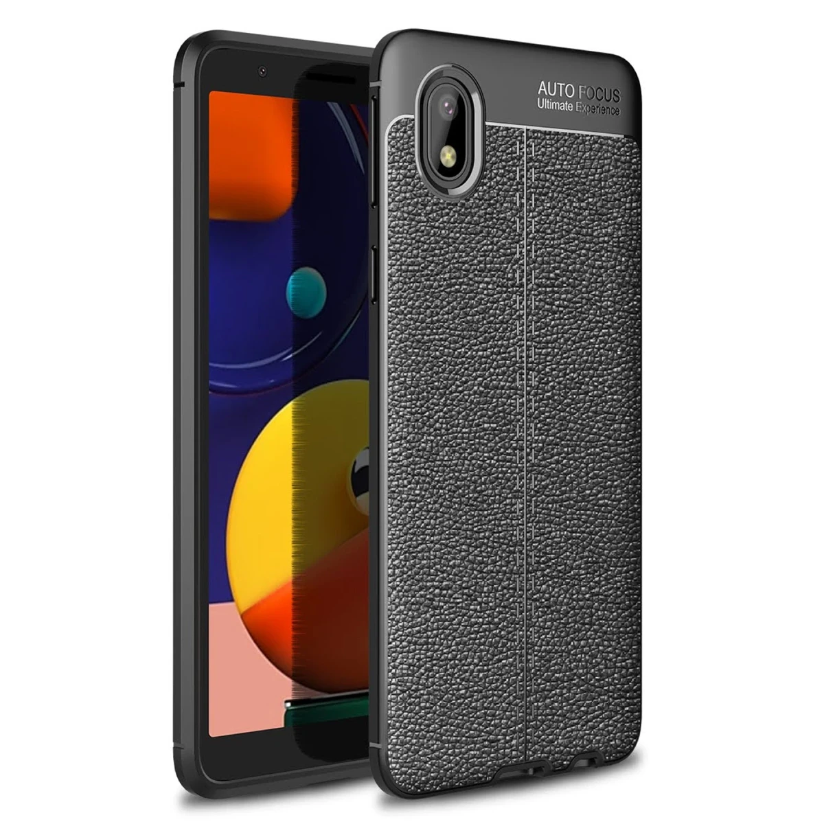 Newface Samsung Galaxy A01 Core Kılıf Auto Focus Kapak - Siyah — görsel 3