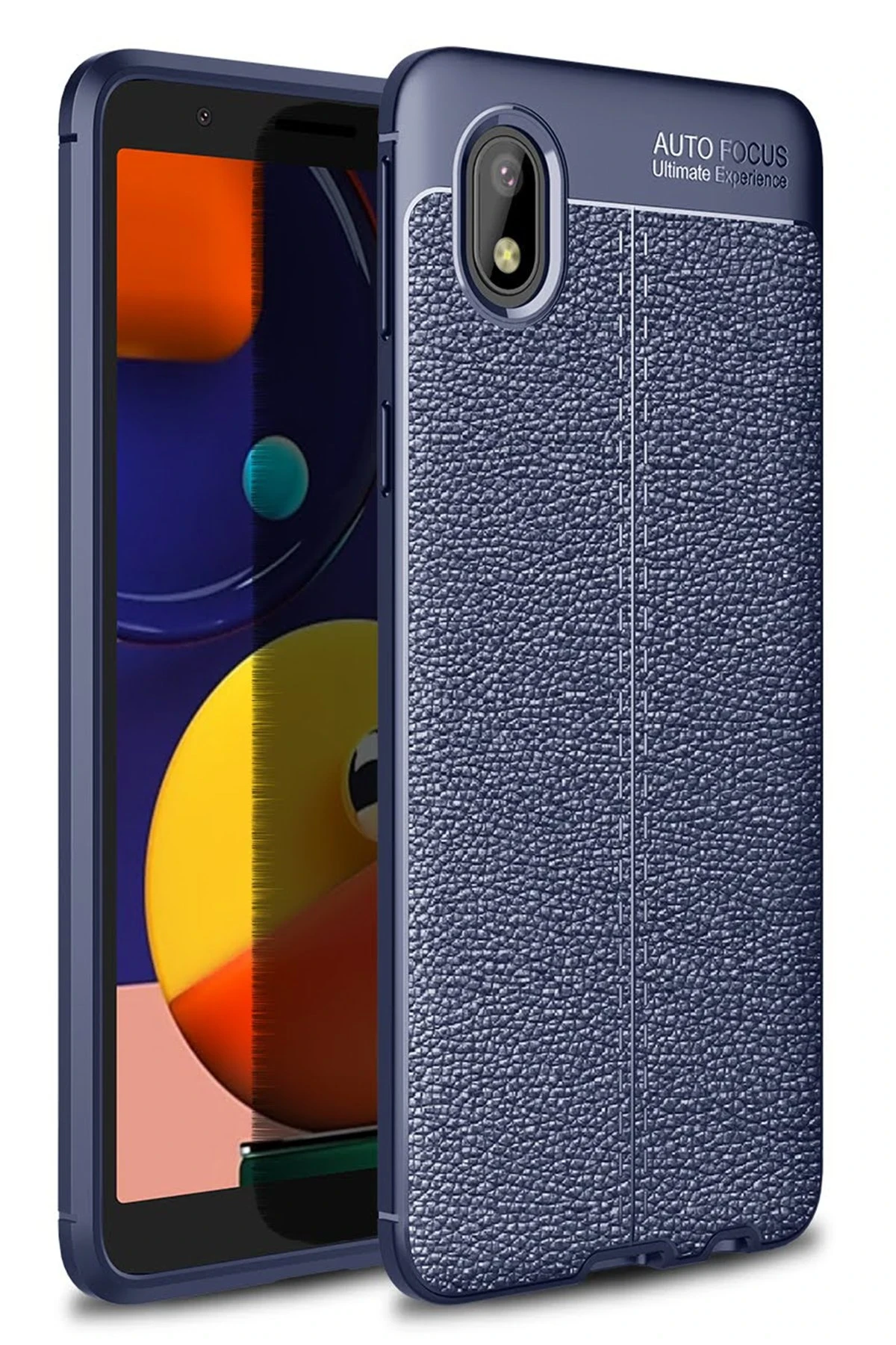 Newface Samsung Galaxy A01 Core Kılıf Auto Focus Kapak - Lacivert