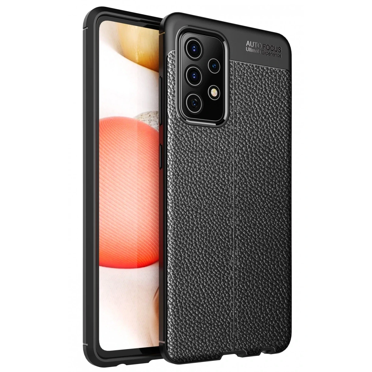 Newface Samsung Galaxy A72 Kılıf Auto Focus Kapak - Siyah — görsel 3