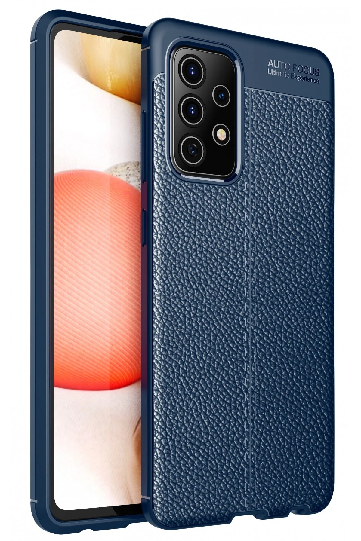 Newface Samsung Galaxy A72 Kılıf Auto Focus Kapak - Lacivert