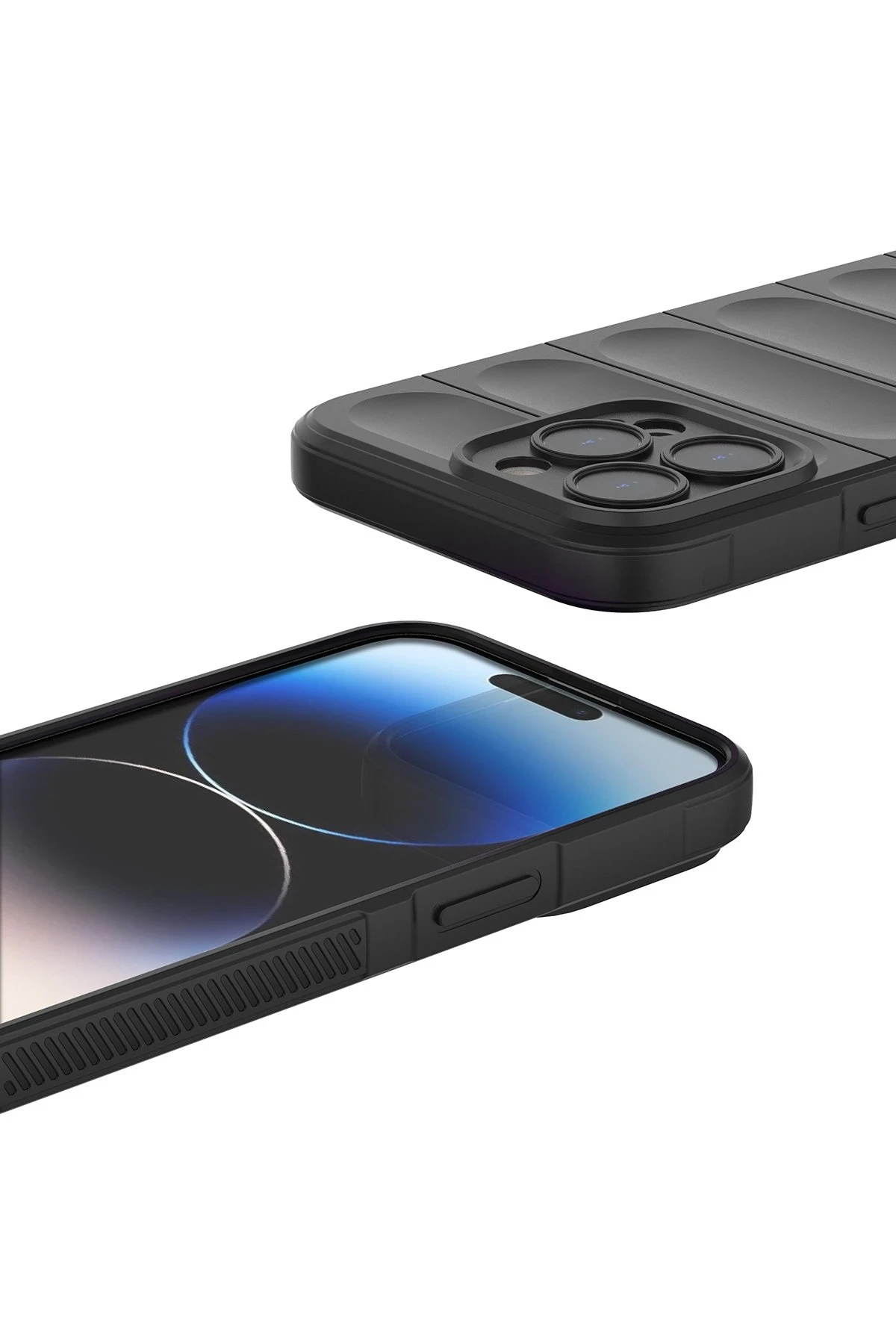 Newface Realme 10 4G Kılıf Optimum Silikon - Siyah — görsel 6