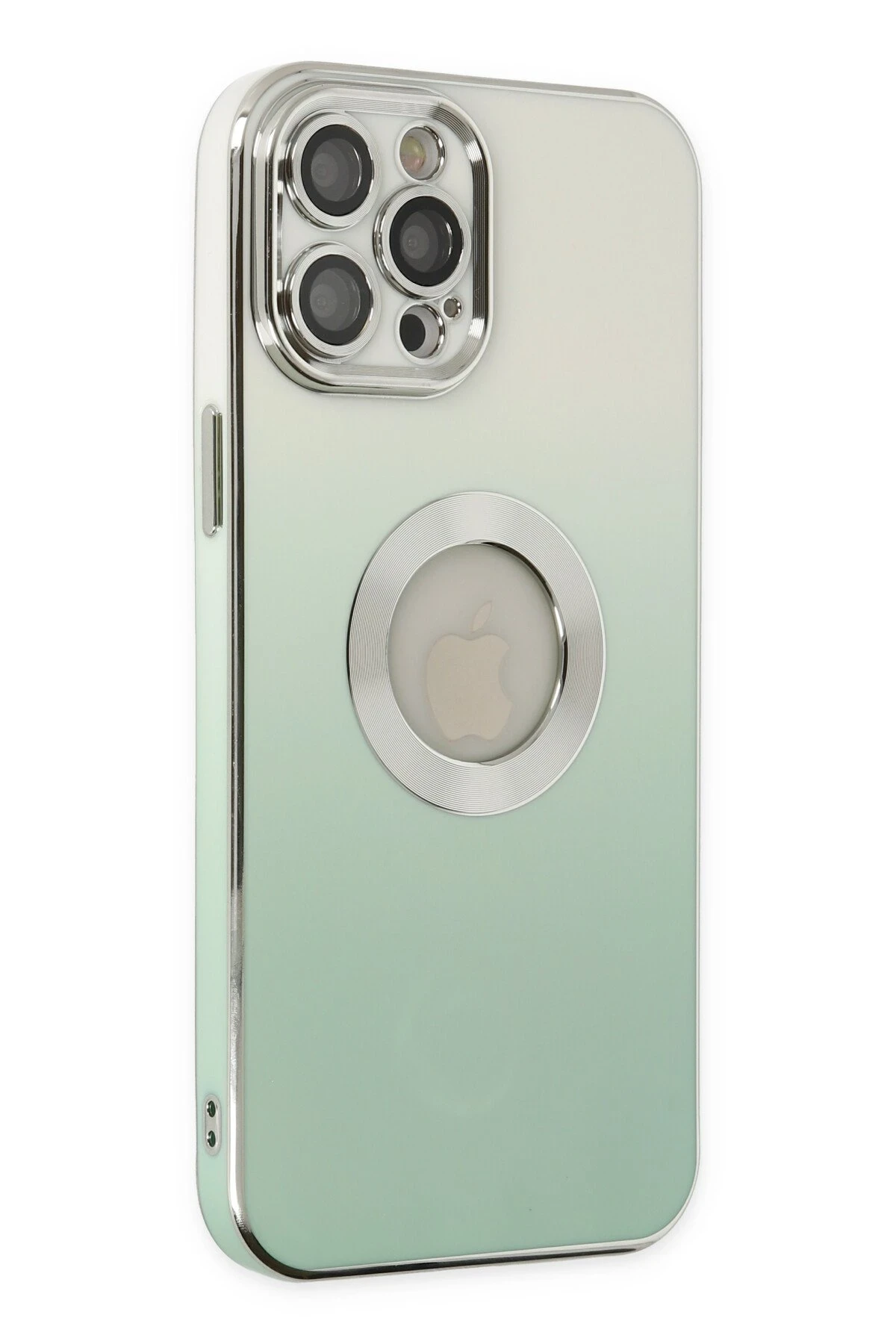 Newface iPhone 12 Pro Max Kılıf Best Silikon - Turkuaz