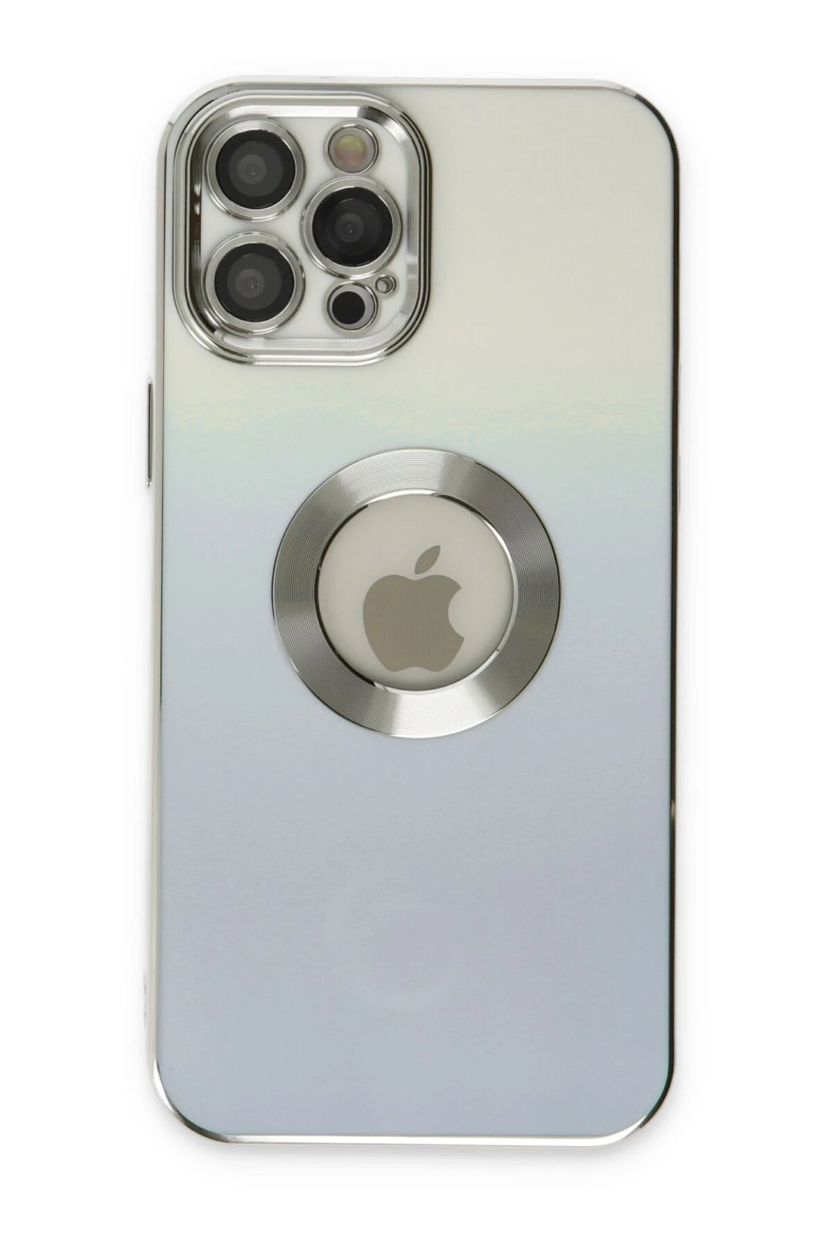 Newface iPhone 12 Pro Max Kılıf Best Silikon - Mavi