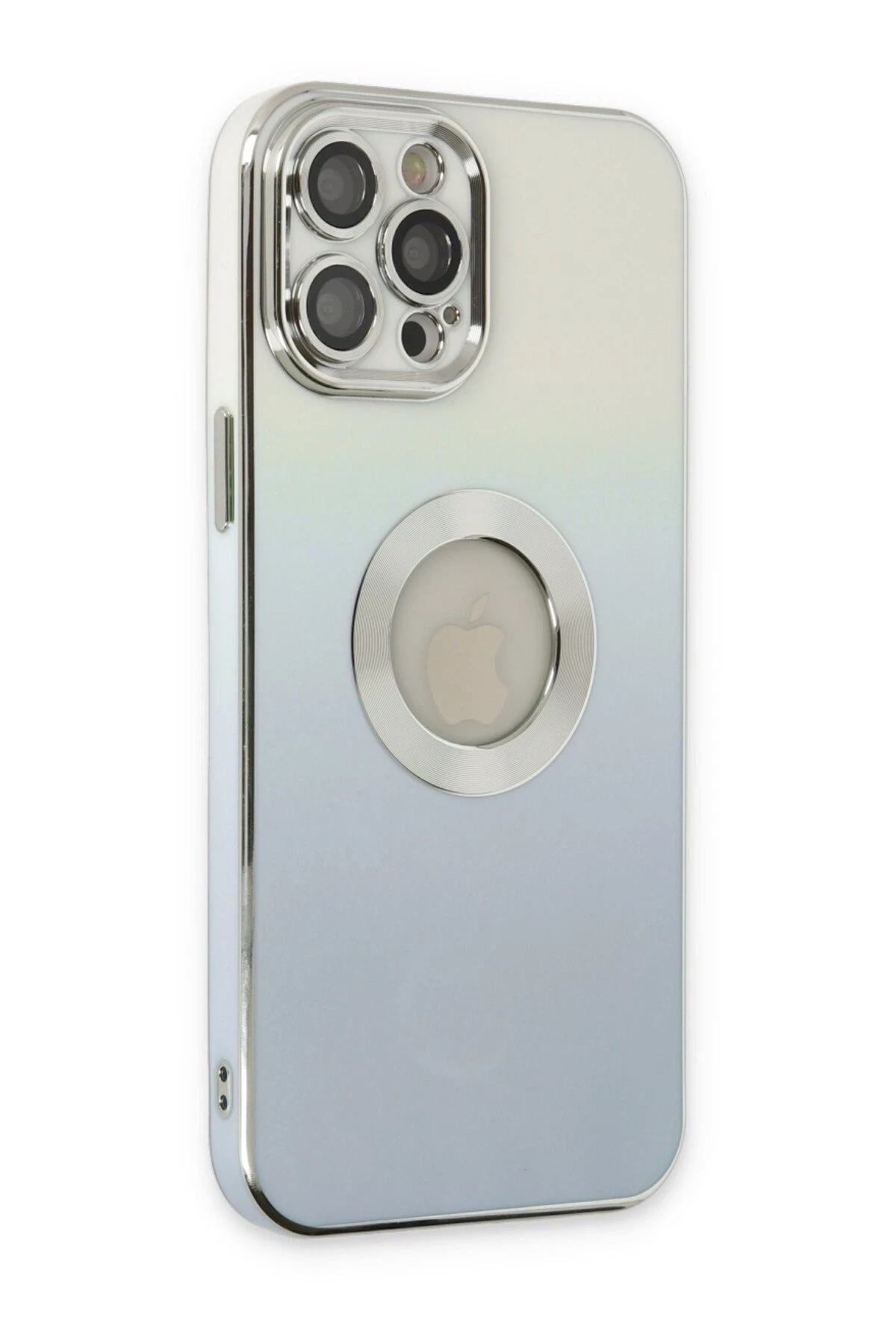 Newface iPhone 12 Pro Max Kılıf Best Silikon - Mavi