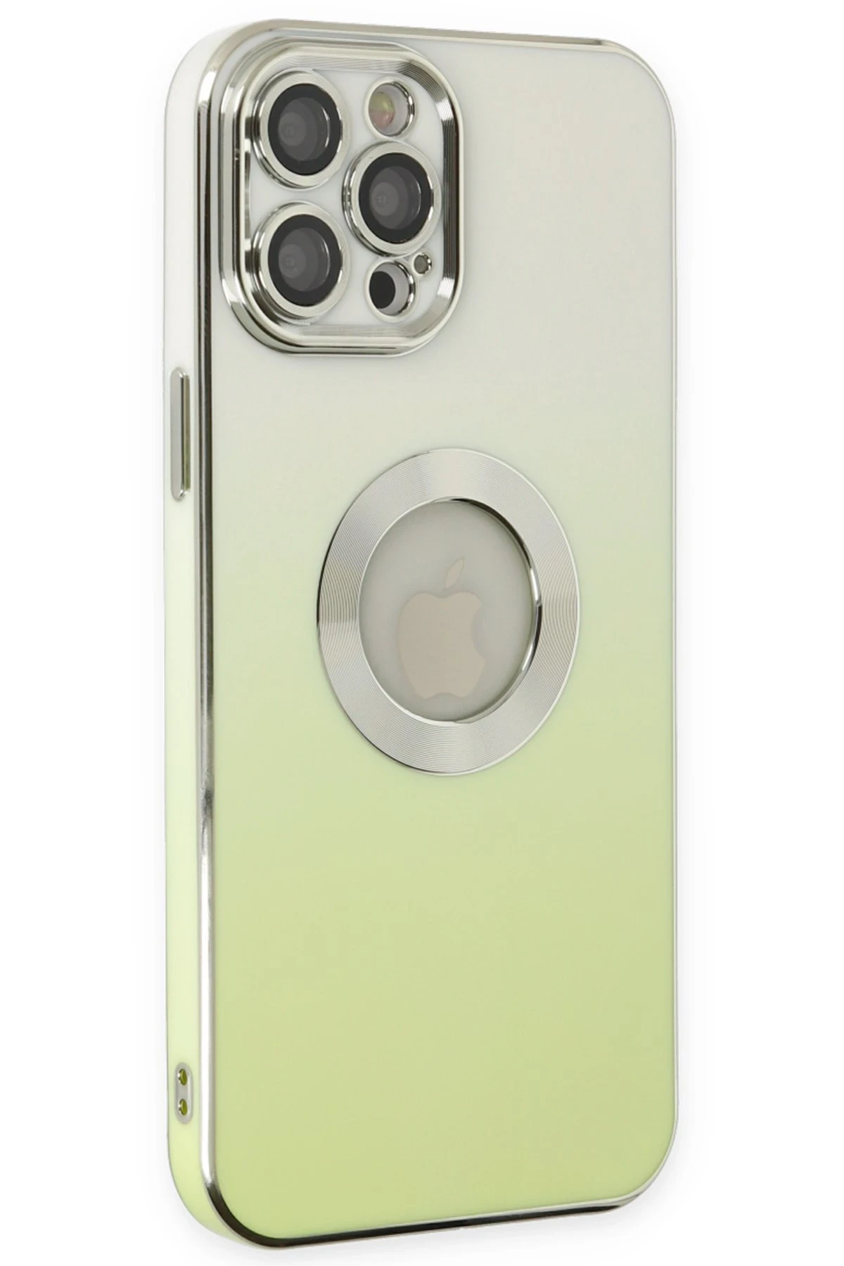 Newface iPhone 12 Pro Max Kılıf Best Silikon - Yeşil
