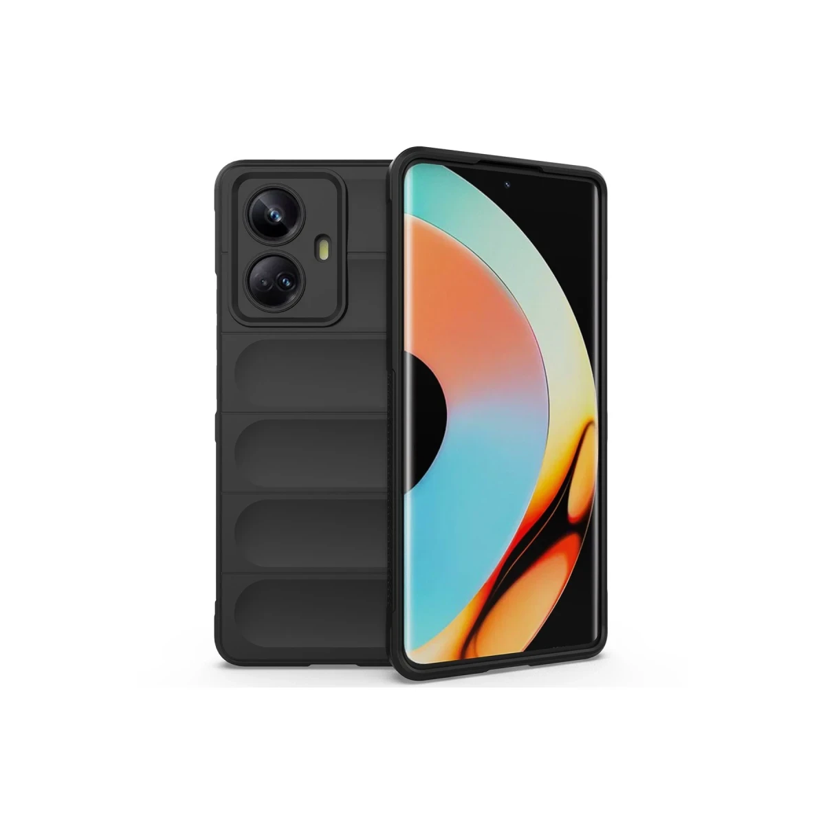 Newface Realme 10 Pro 5G Kılıf Optimum Silikon - Siyah — görsel 6