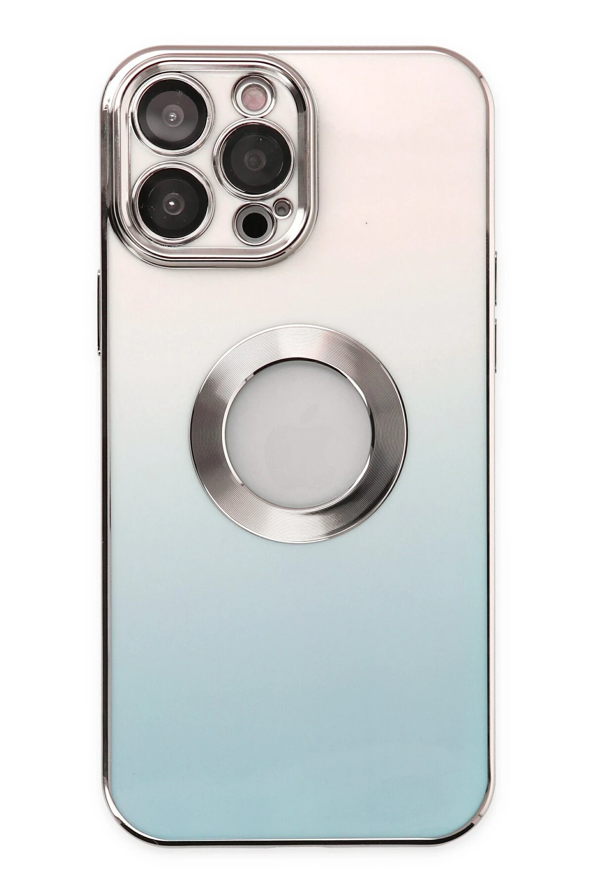 Newface iPhone 13 Pro Max Kılıf Best Silikon - Turkuaz