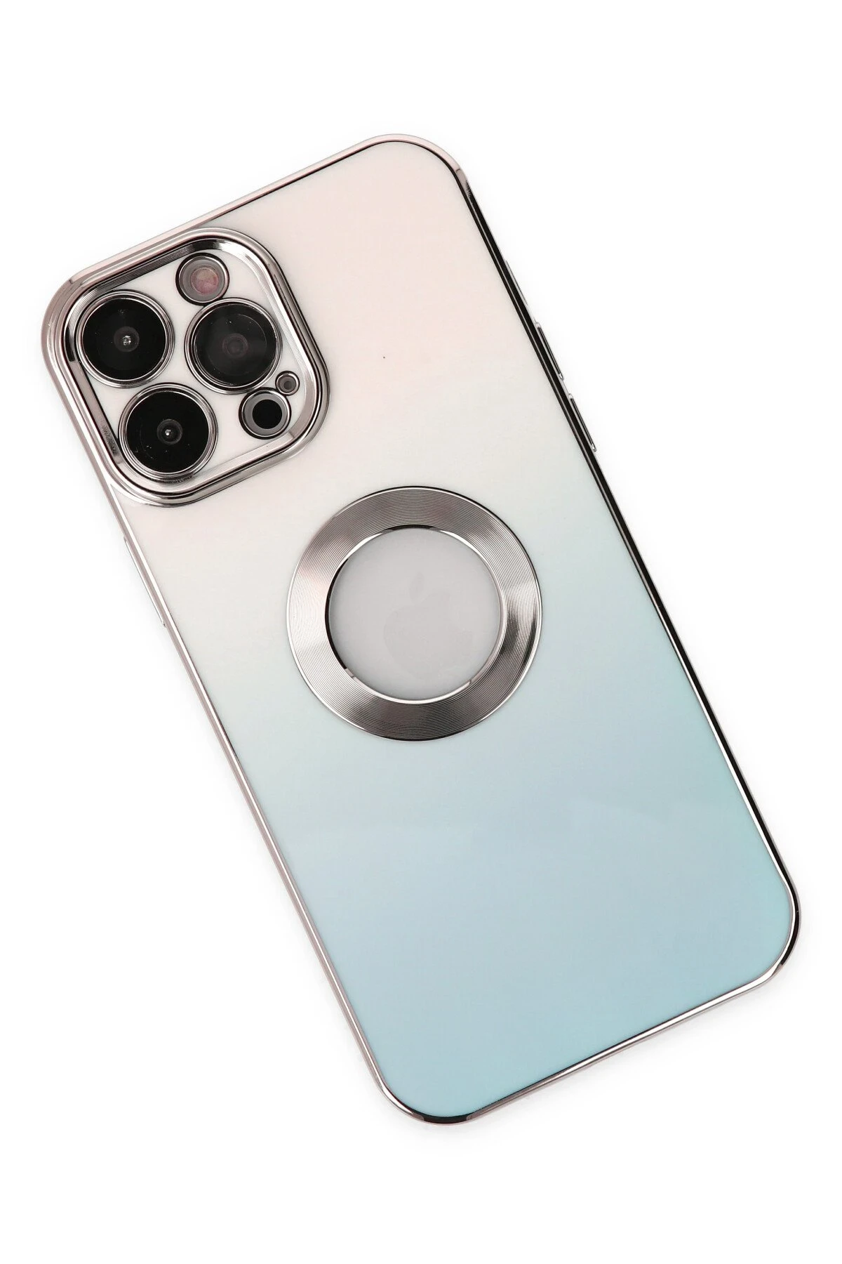 Newface iPhone 13 Pro Max Kılıf Best Silikon - Turkuaz