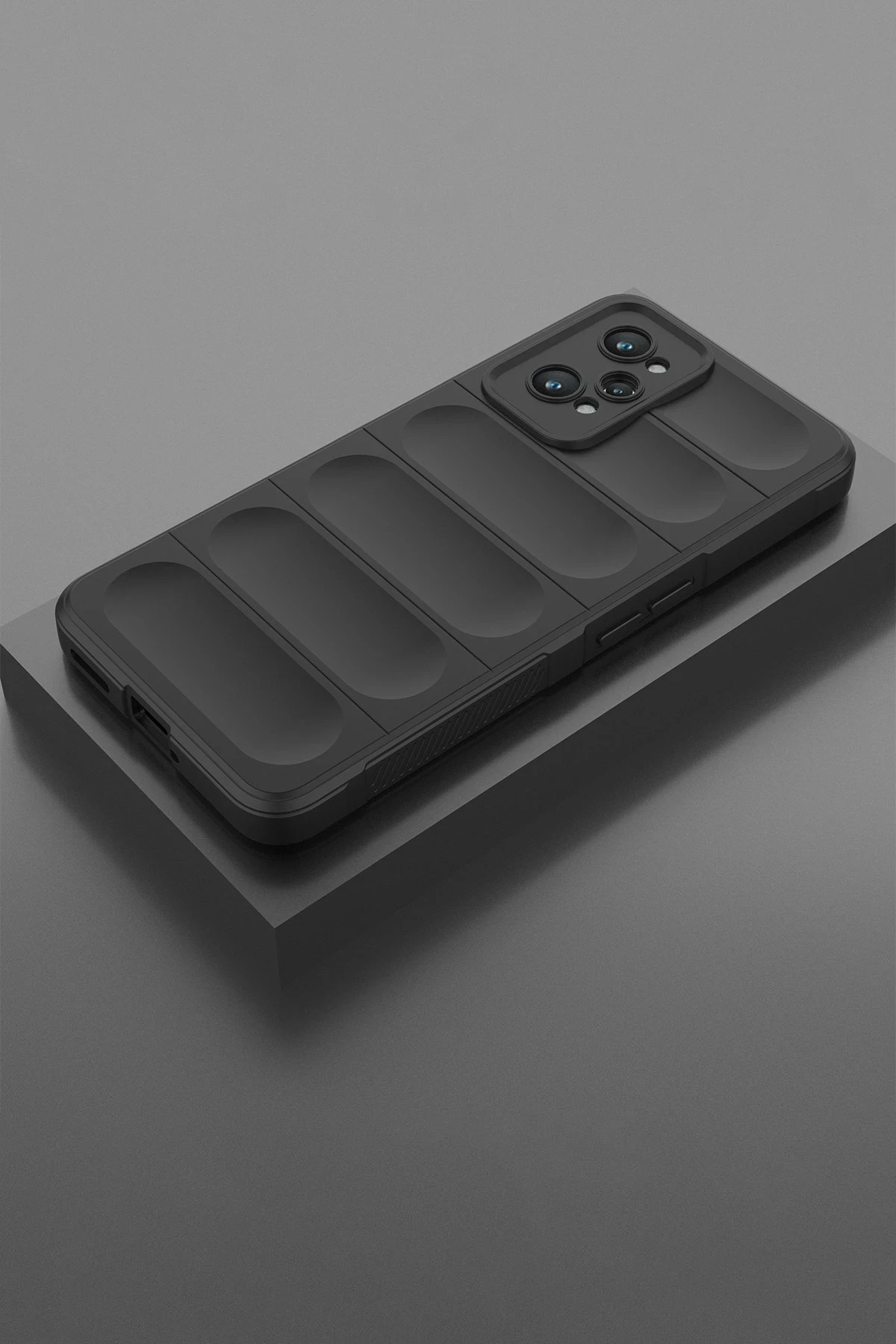 Newface Realme GT2 5G Kılıf Optimum Silikon - Siyah — görsel 2