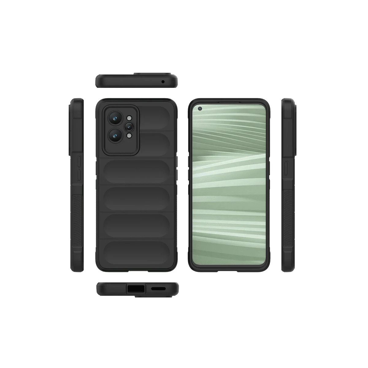 Newface Realme GT2 Pro 5G Kılıf Optimum Silikon - Siyah — görsel 7