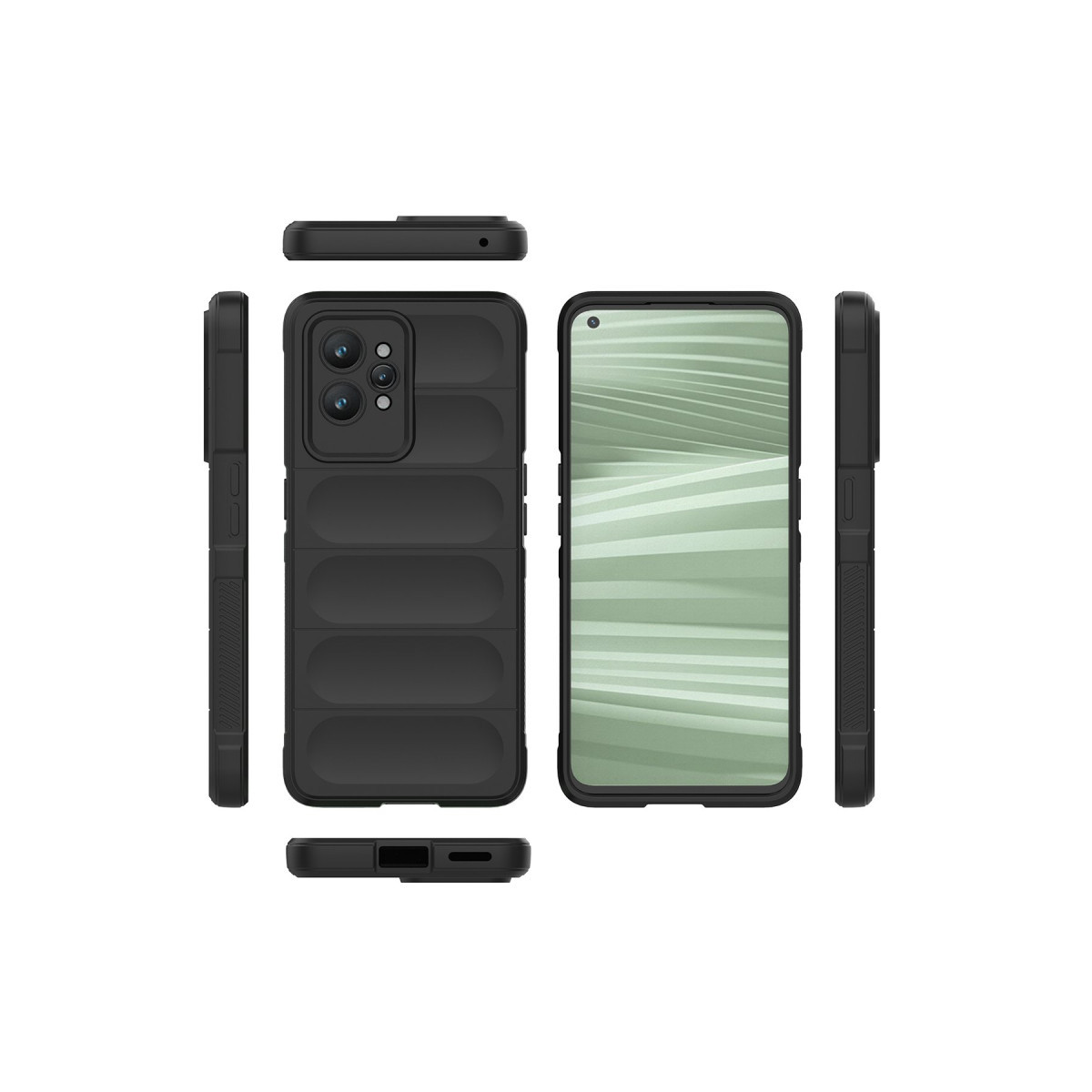 Newface Realme GT2 Pro 5G Kılıf Optimum Silikon - Siyah — görsel 11