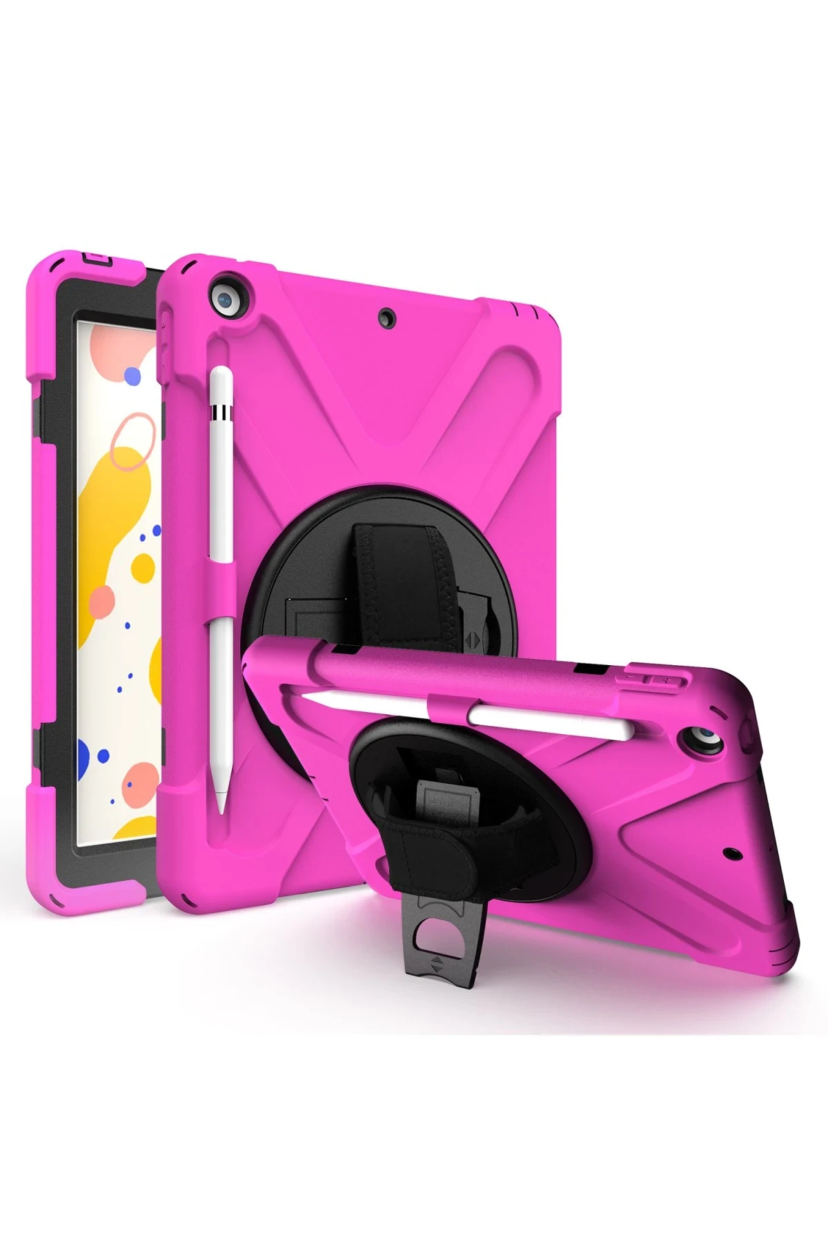 Newface iPad 5 Air 9.7 Kılıf Amazing Tablet Kapak - Pembe