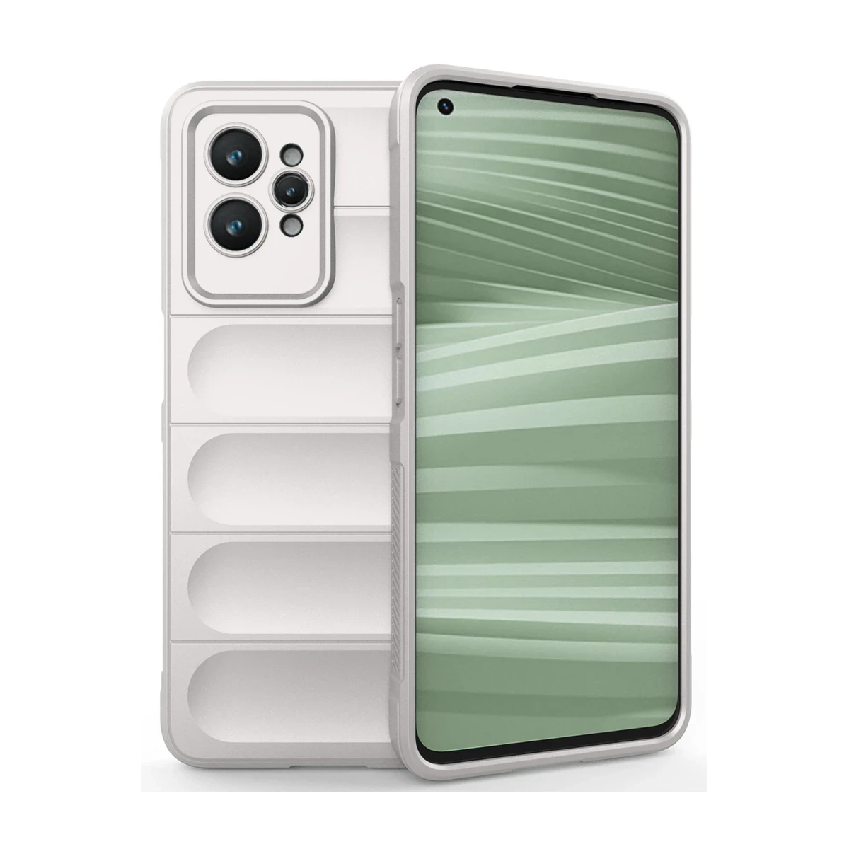 Newface Realme GT2 Pro 5G Kılıf Optimum Silikon - Krem