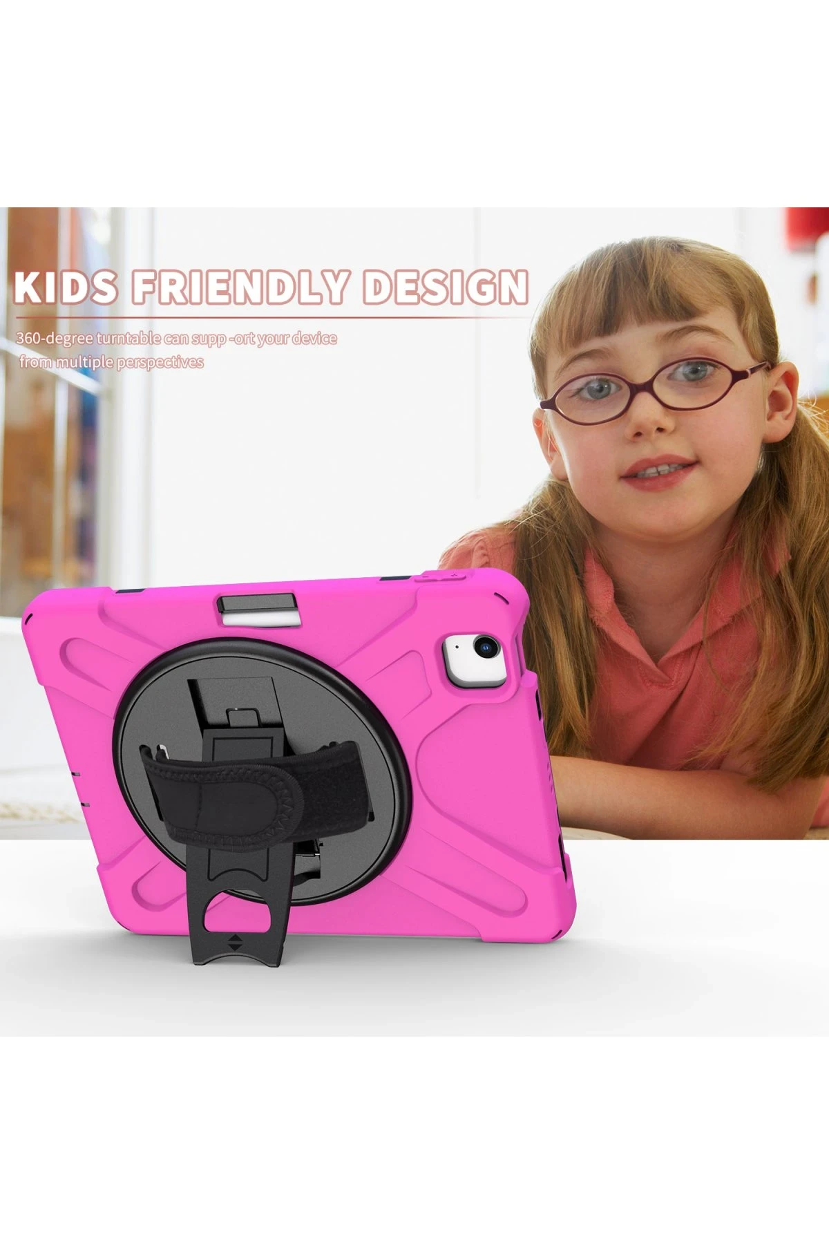 Newface iPad Pro 11 (2020) Kılıf Amazing Tablet Kapak - Pembe