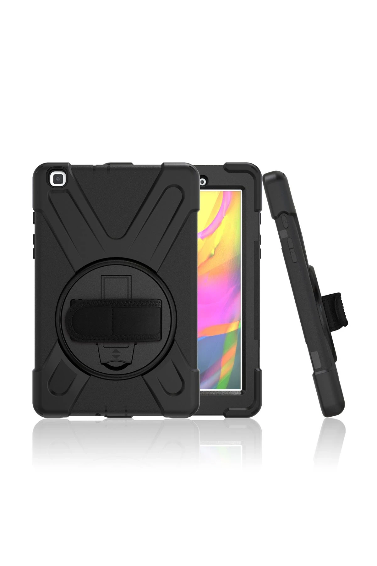 Newface Samsung Galaxy T290 Tab A 8 Kılıf Amazing Tablet Kapak - Siyah